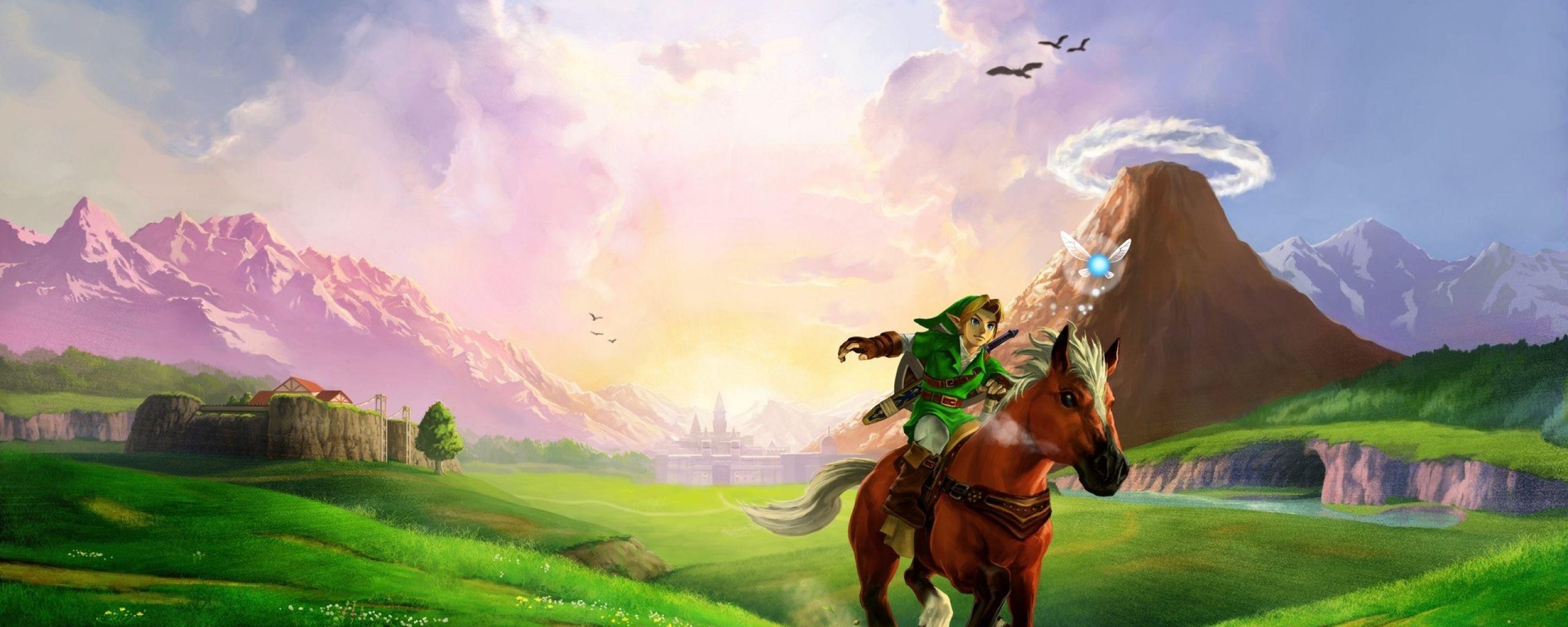 Legend Of Zelda Dual Screen Wallpapers Top Free Legend Of Zelda Dual 