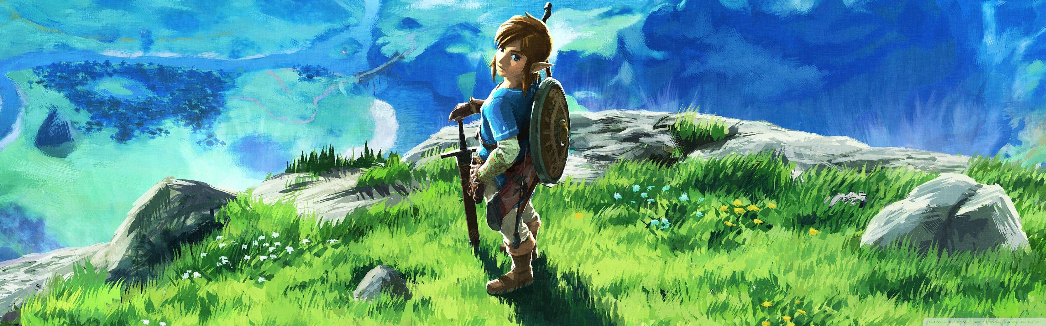 Legend of Zelda Dual Screen Wallpapers - Top Free Legend of Zelda Dual