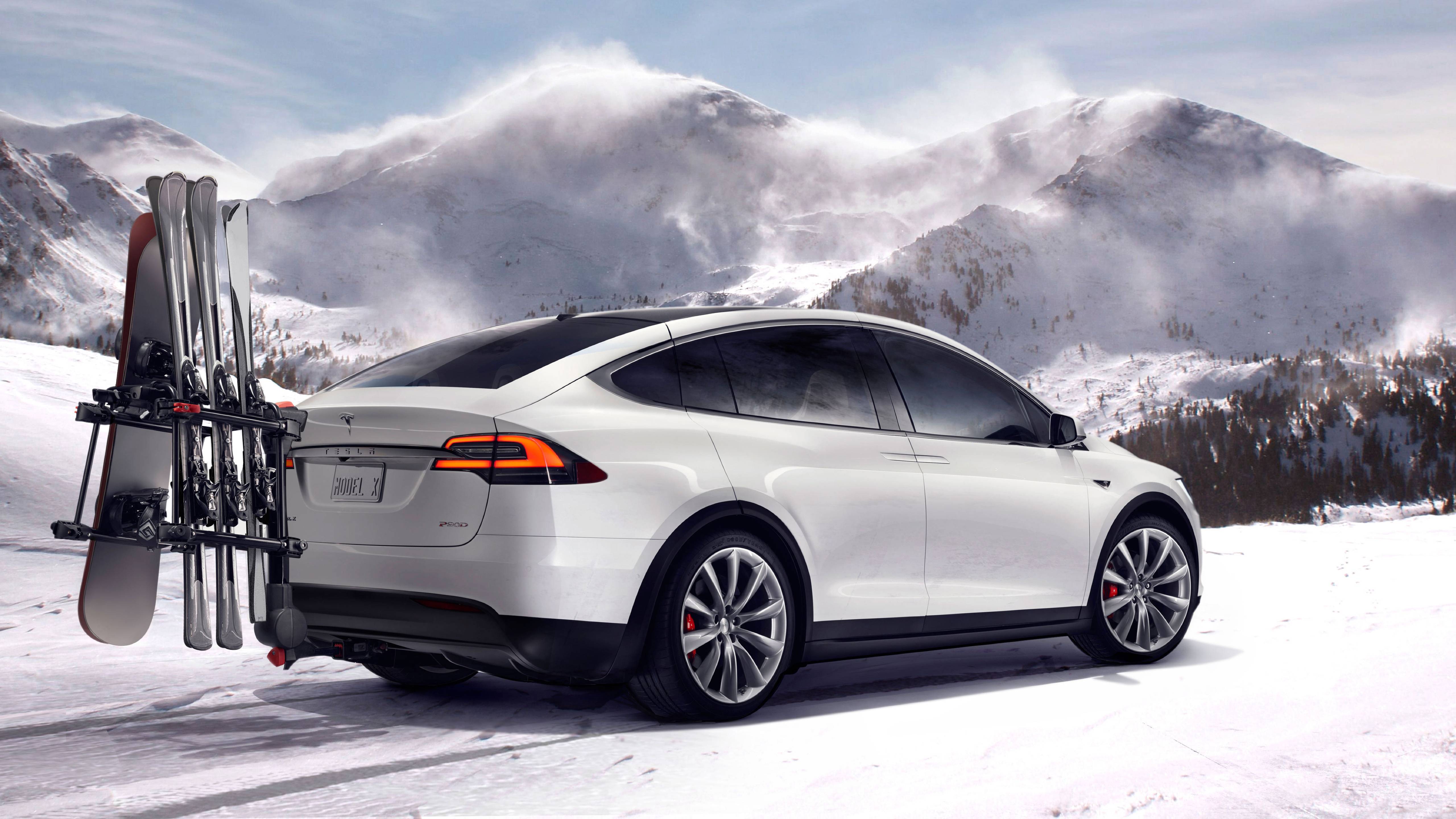 5120x2880 Tesla Model X In Mountains 5K Wallpaper, HD Cars 4K Wallpaper, Image, Photo and Background