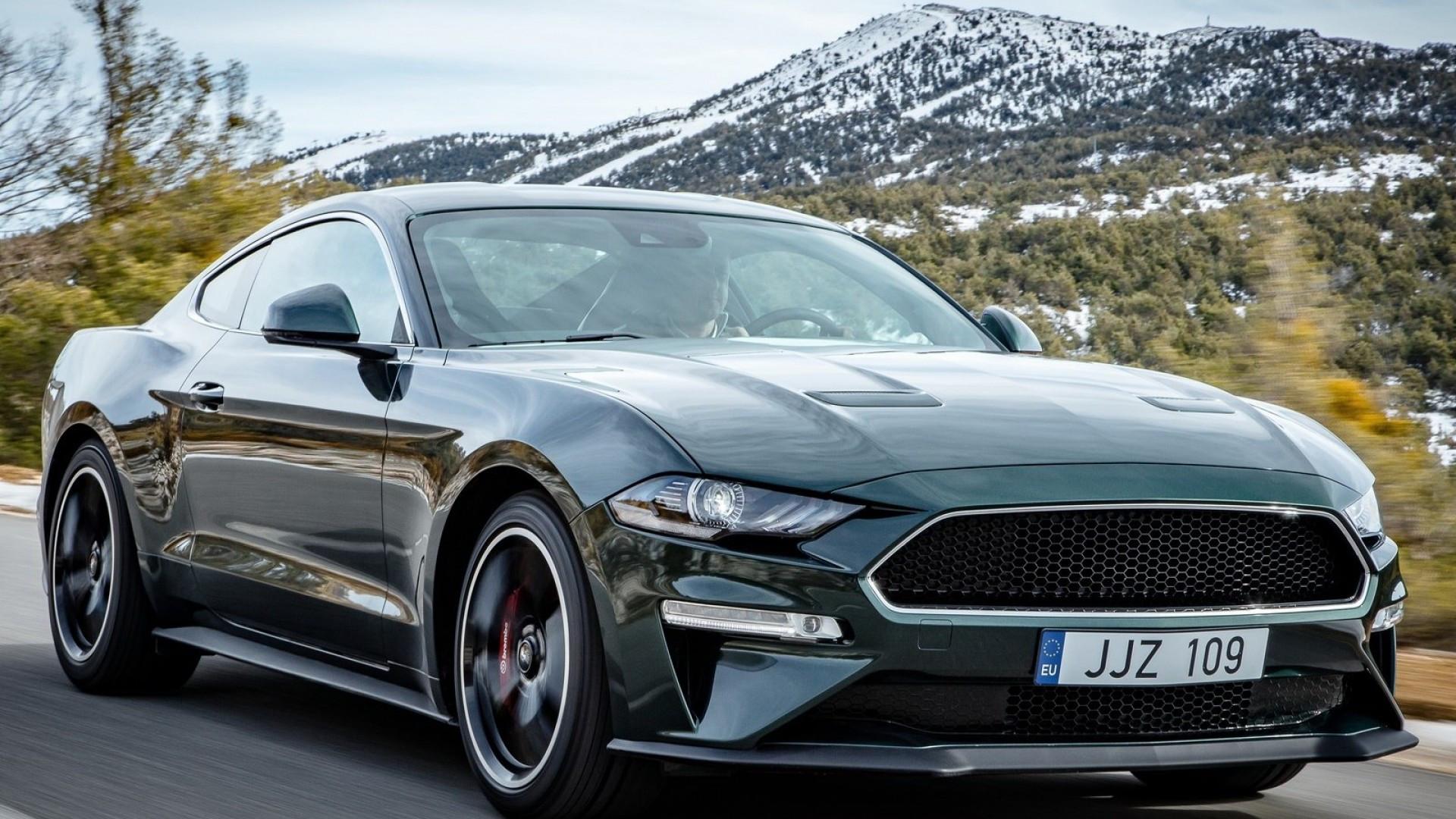 1920x1080 Download 1920x1080 Ford Mustang, Muscle Cars, Road, Mountain Wallpaper for Widescreen