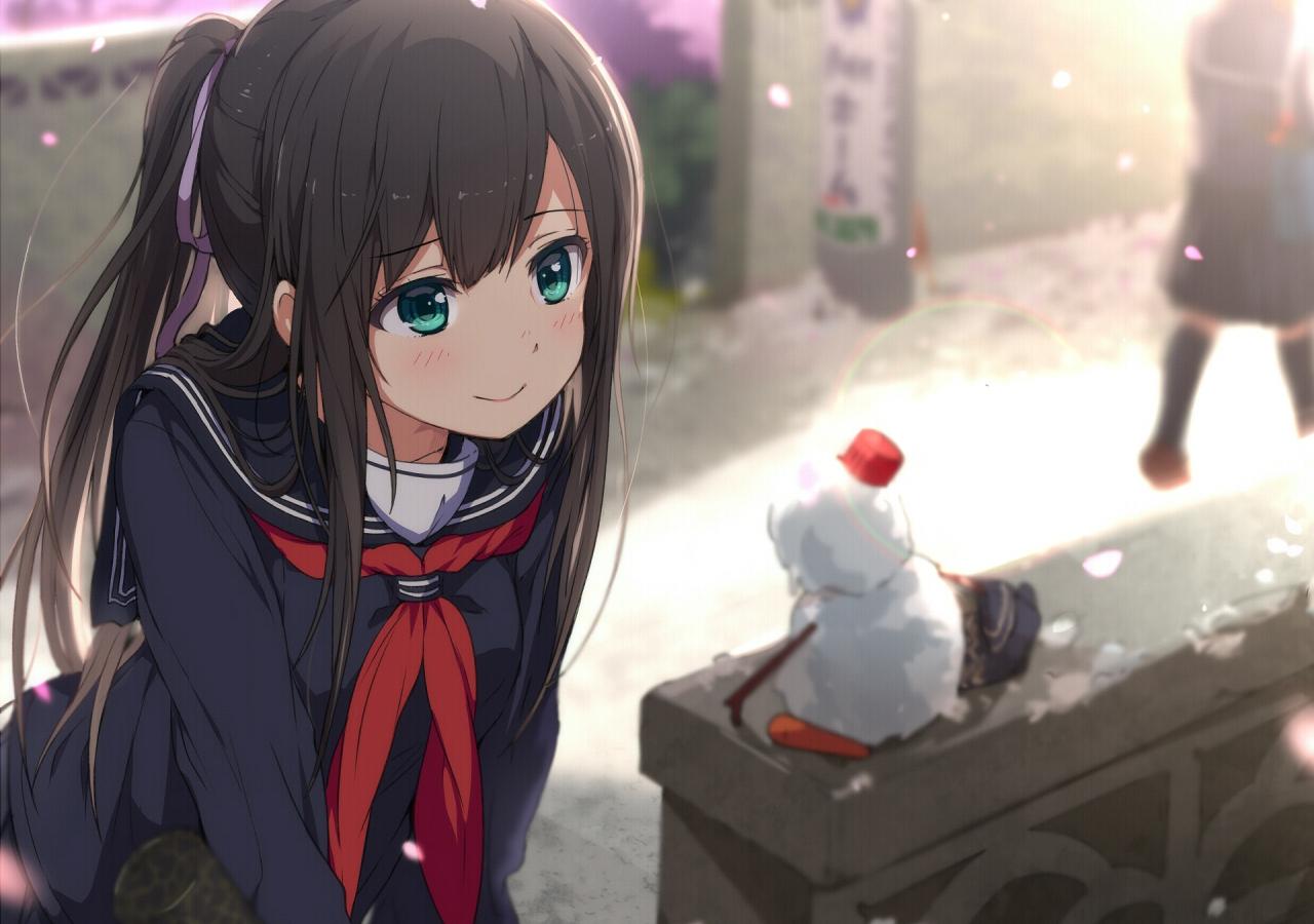 1280x900 Desktop Wallpaper Very Cute Anime Girl, HD Image, Picture, Background, Mkuj26