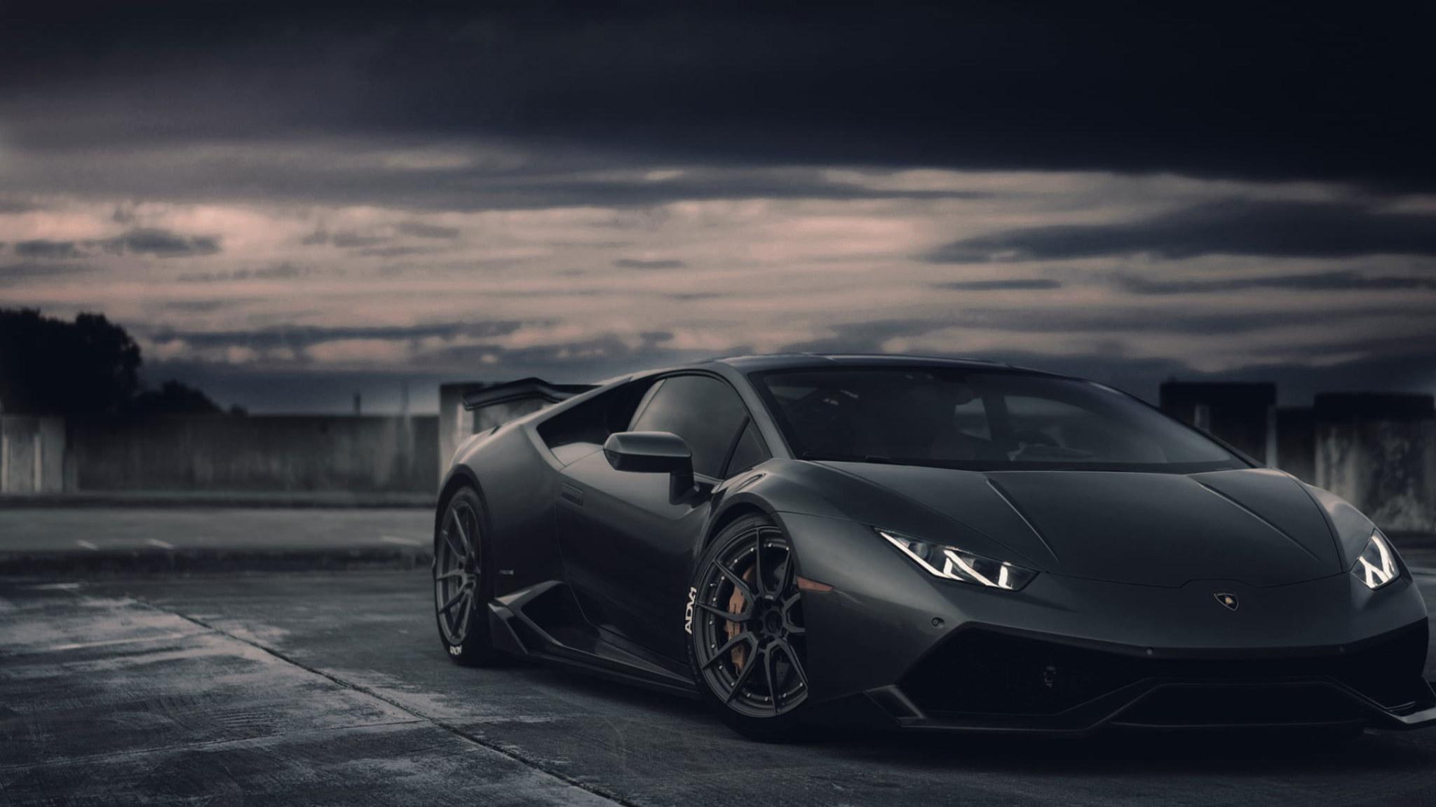 2048x1152 Black Lamborghini Huracan Wallpaper, Car, Lamborghini Huracan LP 610 4 • Wallpaper For You HD Wallpaper For Desktop & Mobile