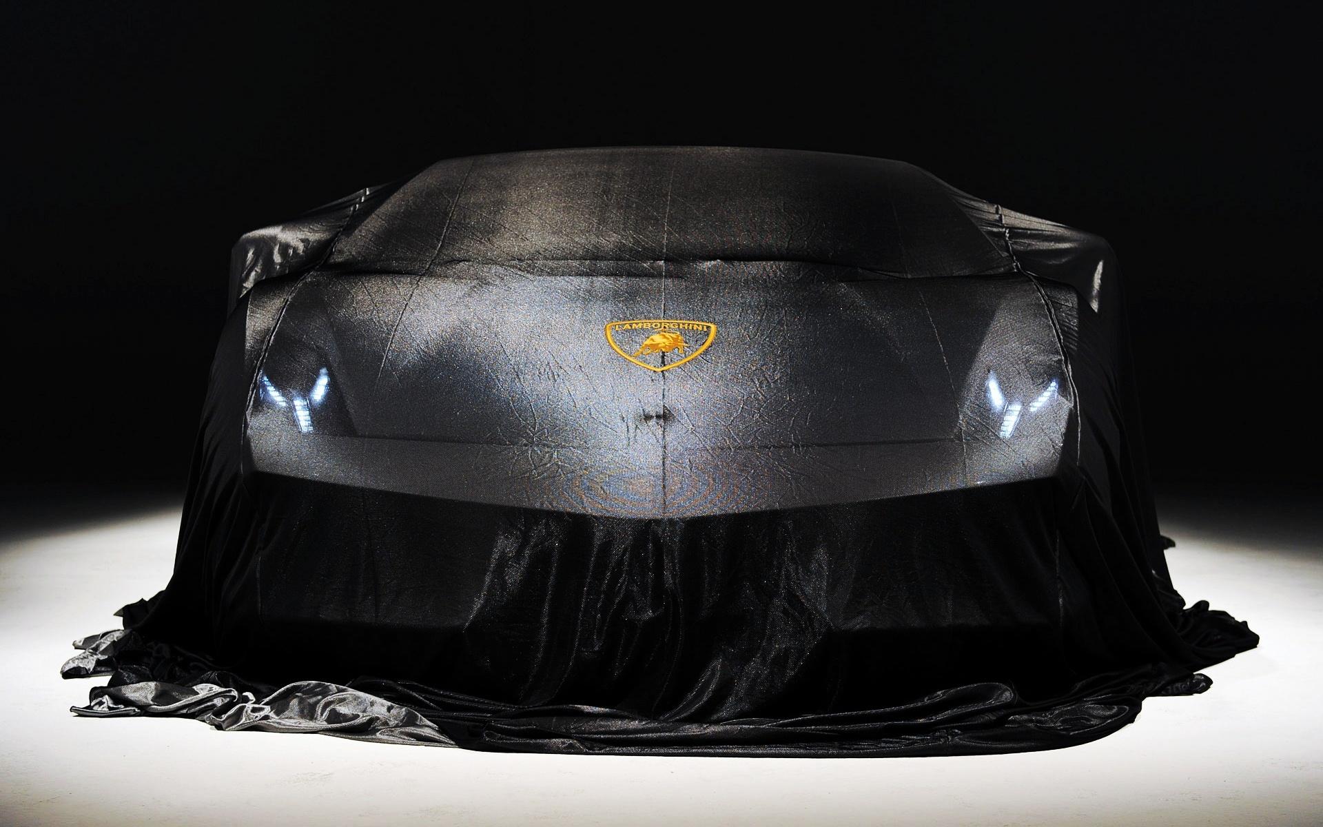1920x1200 Black Lamborghini Wallpaper