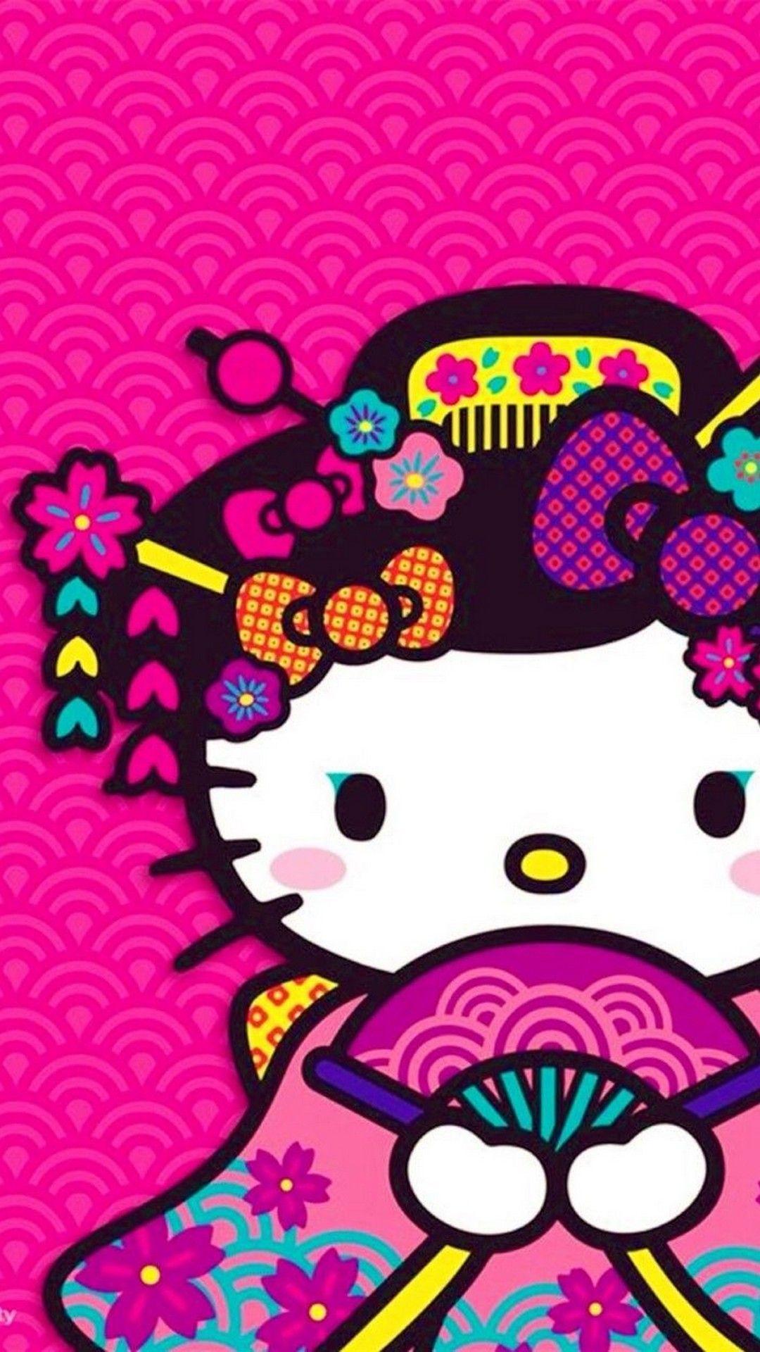 Kitty Wallpaper Hello Kitty Sanrio Phone Wallpapers Kawaii Cartoons  Covers Screen Love
