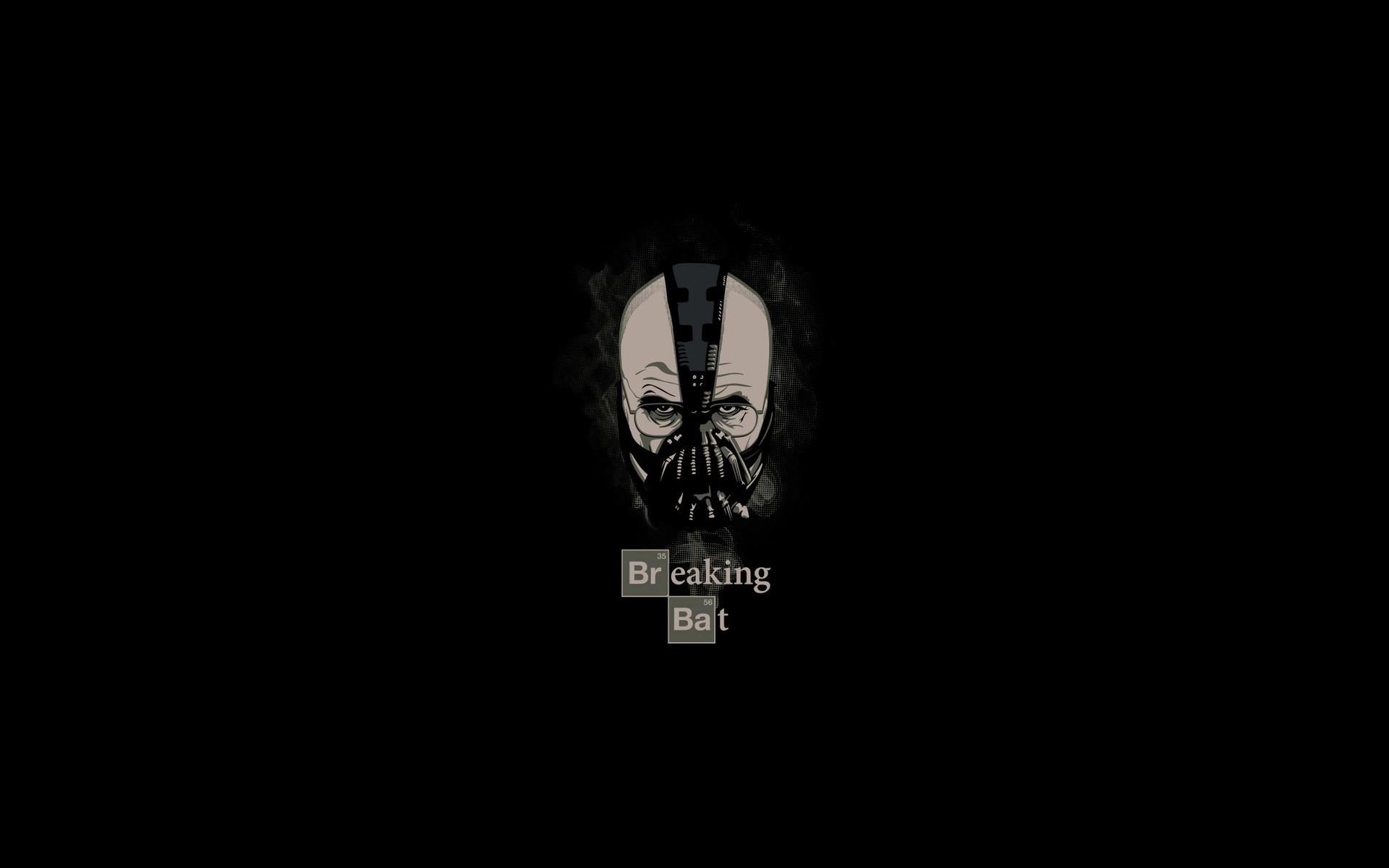 1920x1200 breaking bad walter white mask bane the dark knight rises wallpaper