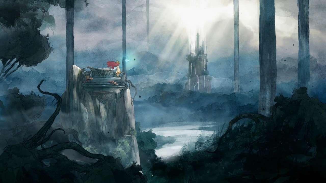 1280x720 Child of Light Review. Child of light, Light in the dark, Light art