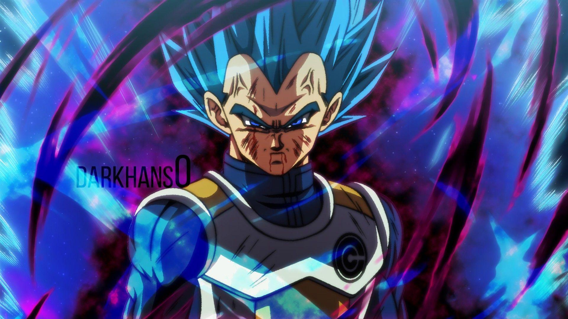 1920x1080 Vegeta Super Saiyan Blue (Evil Aura). Anime dragon ball super, Dragon ball image, Anime dragon ball