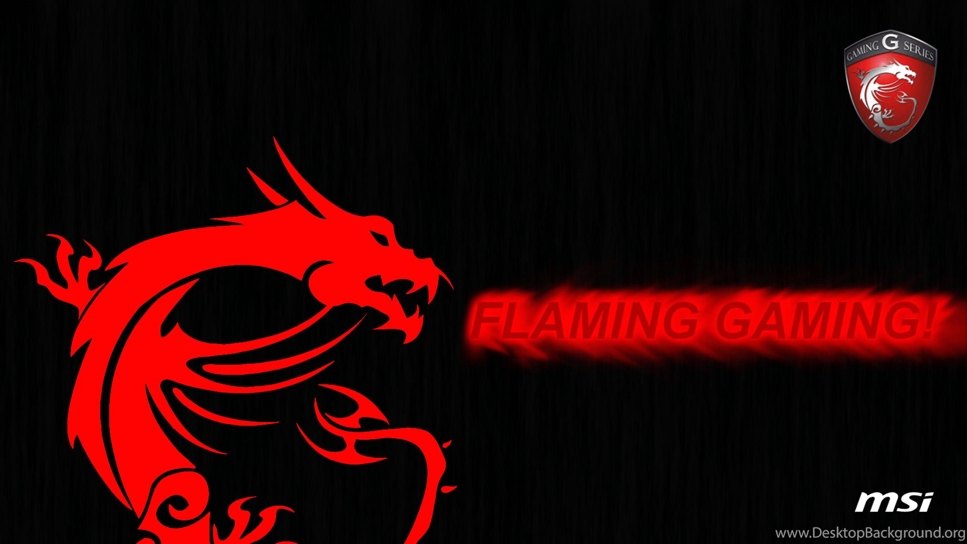 1920x1080 Msi Gaming Wallpaper 1459713 Desktop Background