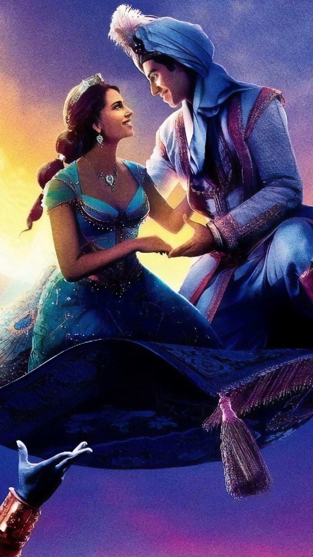 1080x1920 Aladdin, Genie, Jasmine, Aladdin phone HD Wallpaper, Image, Background, Photo and Picture. Mocah HD Wallpaper