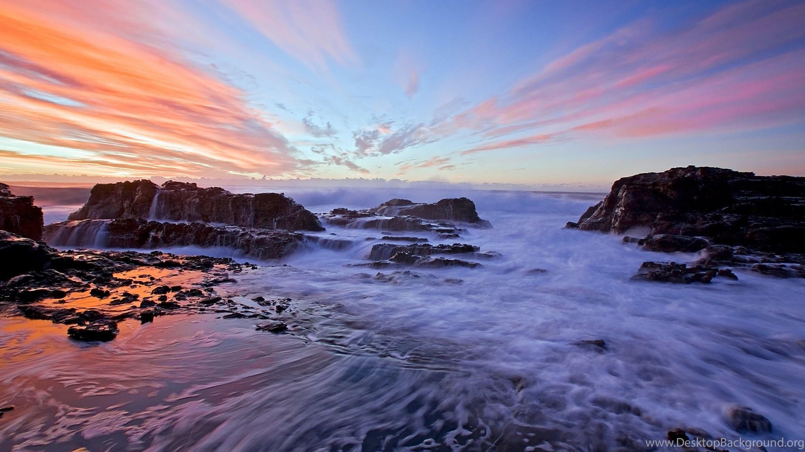 2560x1440 Beautiful Ocean HD Wallpaper Desktop Background