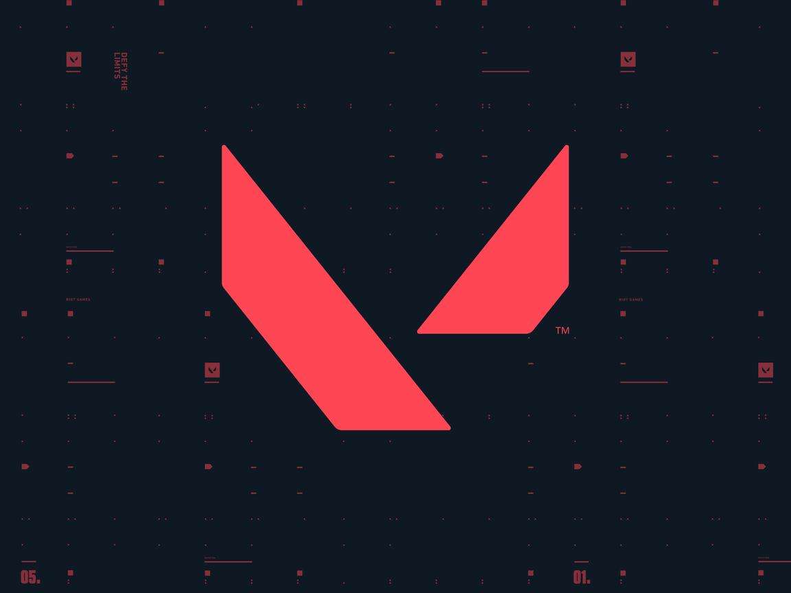 1152x864 Valorant Logo Wallpaper