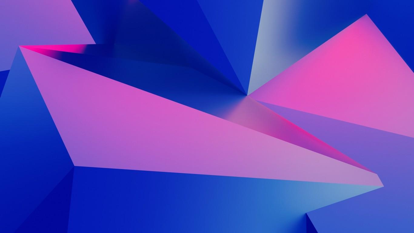1366x768 4k Wallpaper Blue Pink