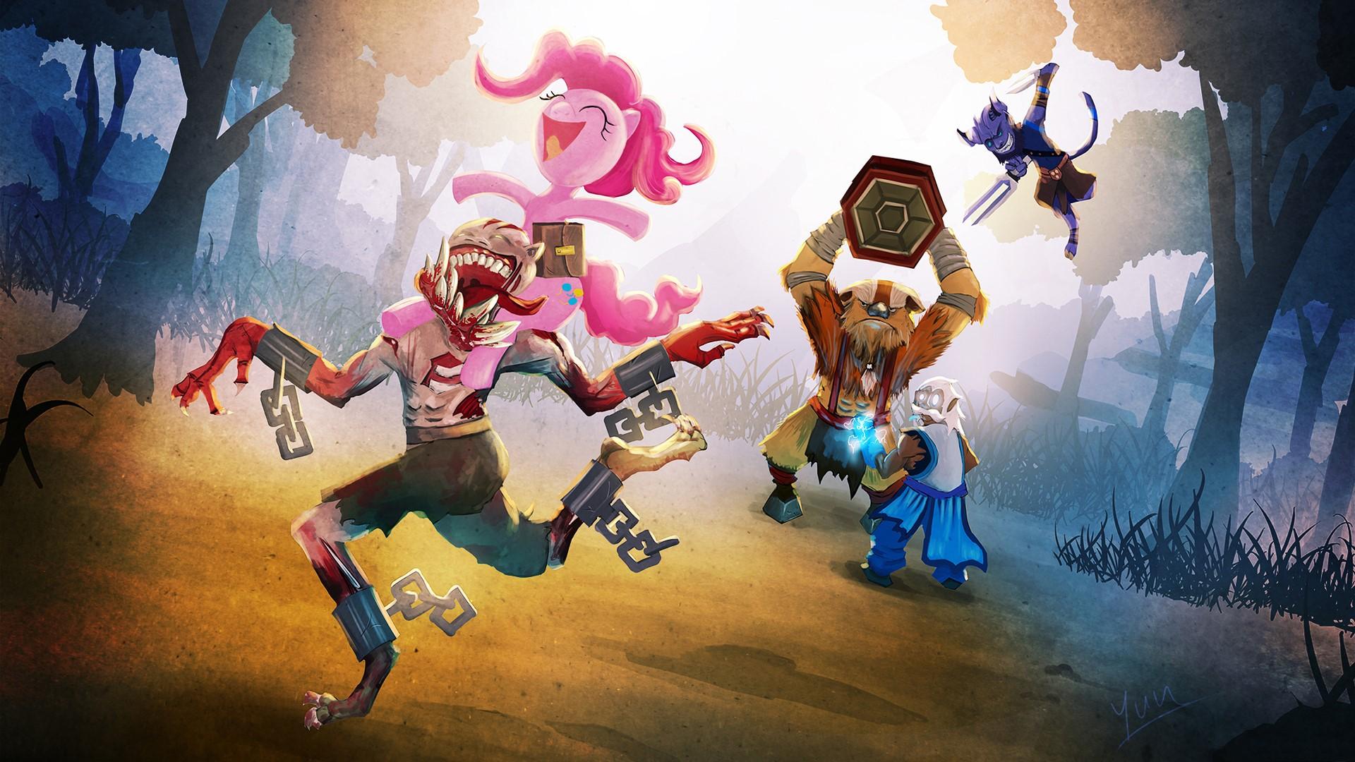 1920x1080 Zeus, DOTA Earthshaker, Riki, My Little Pony, Monsters, Lifestealer HD Wallpaper