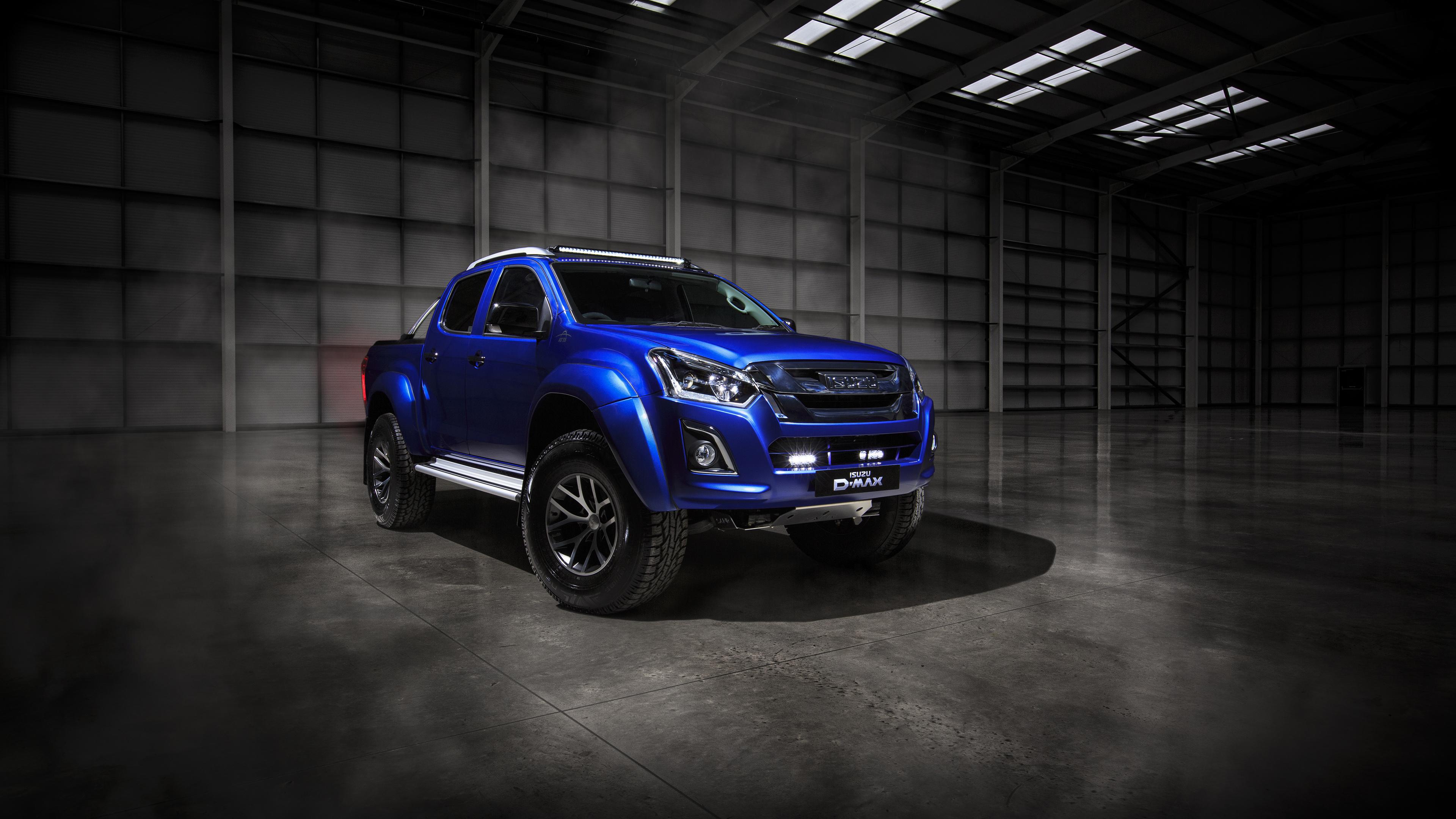 3840x2160 Arctic Trucks Isuzu D Max AT35 Safir Double Cab 2019 4K Wallpaper. HD Car Wallpaper