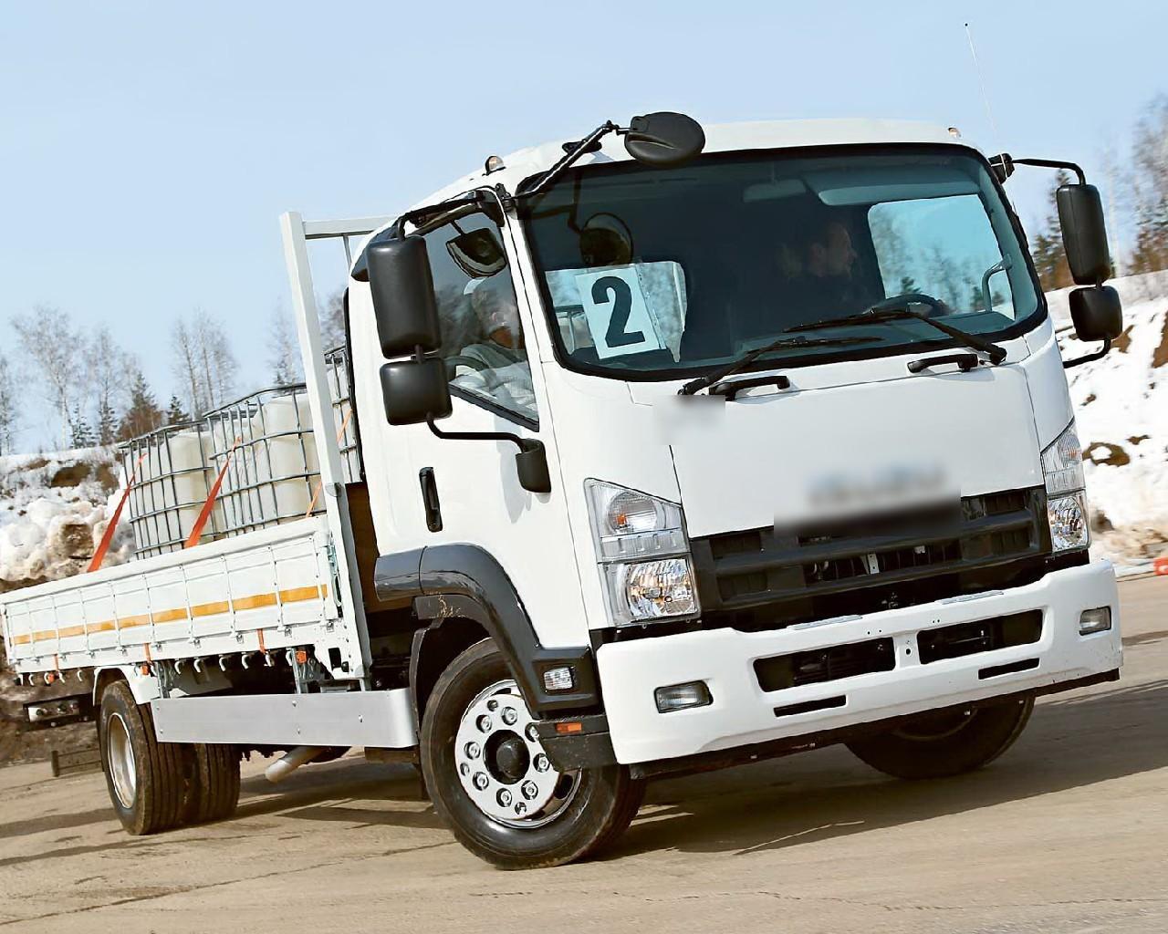 1280x1024 Wallpaper Isuzu Forward Truck for Android