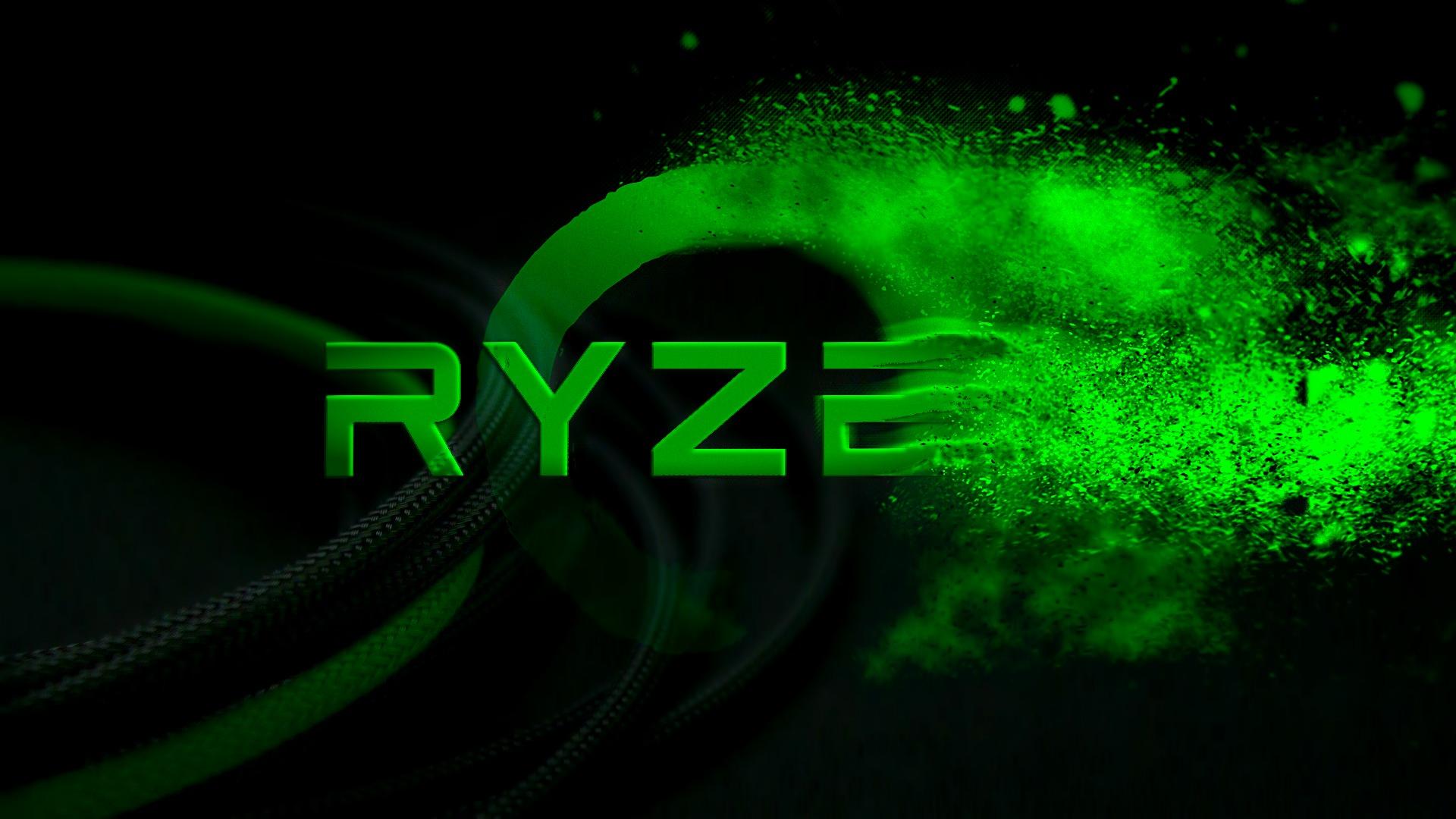 1920x1080 Ryzen Green Wallpaper (Wallpaper > Other Misc)