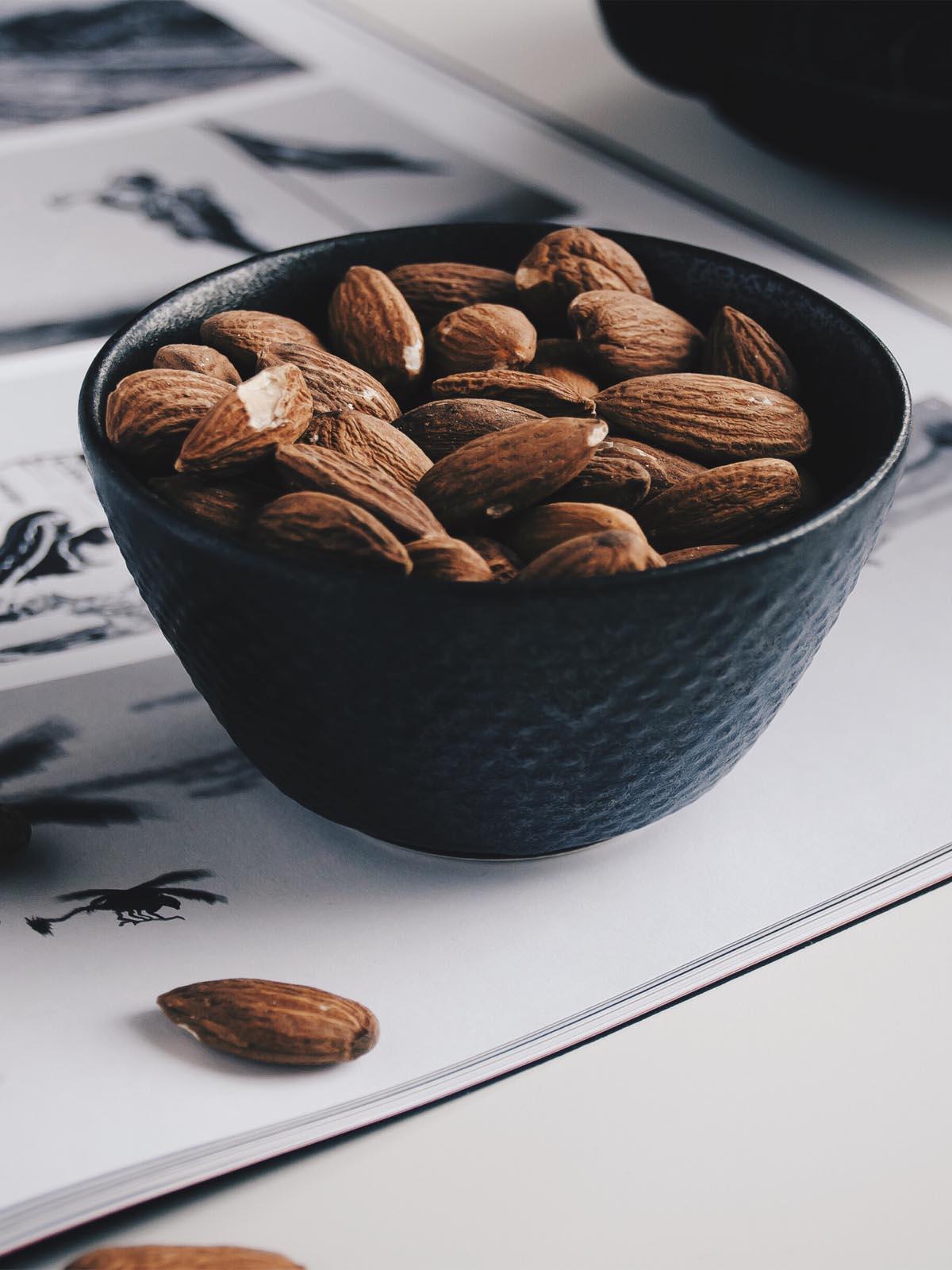 1200x1600 Bowl of Almonds Nuts 4K Ultra HD Mobile Wallpaper