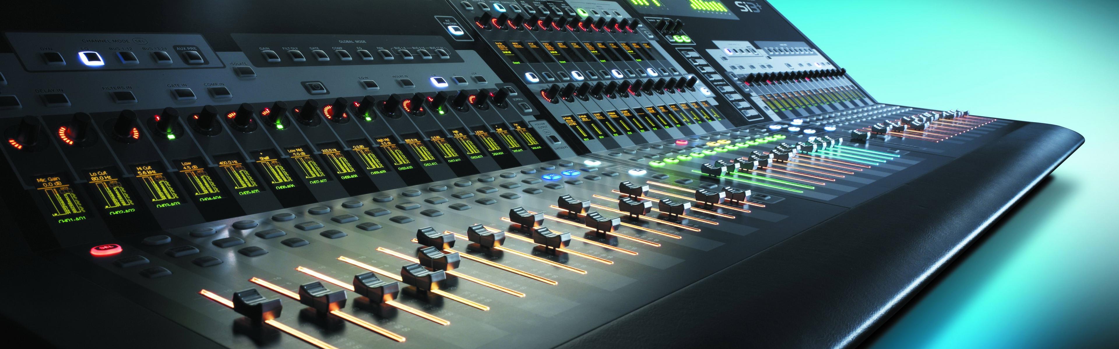 3840x1200 Mixer Audio Full HD