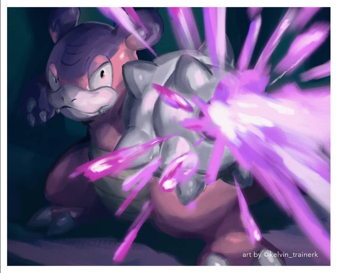 1080x872 Kelvin on Instagram: “Galarian Slowbro enters the Isle!