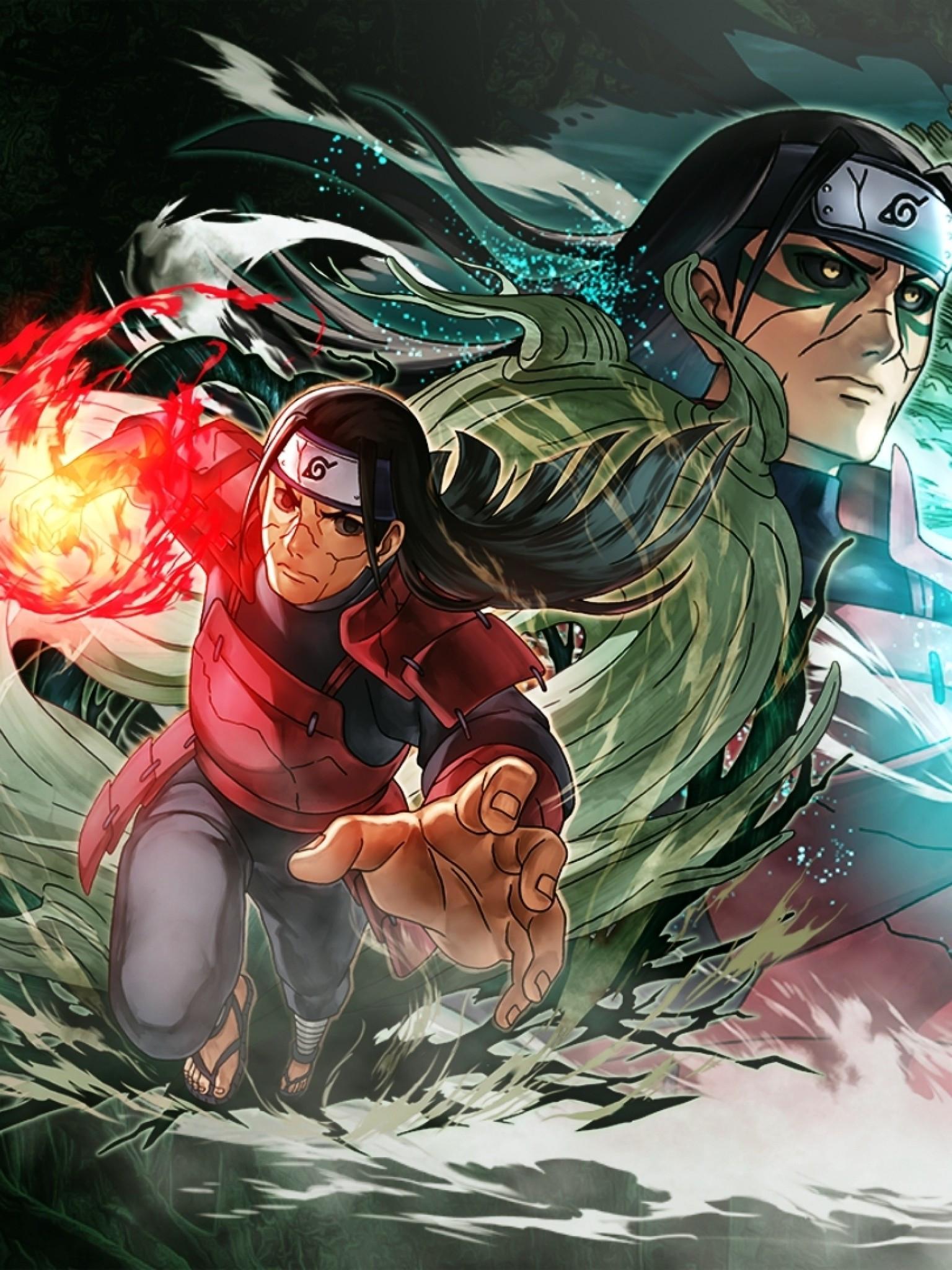 1536x2048 Download 1536x2048 Naruto, Senju Hashirama Wallpaper for Apple iPad Mini, Apple IPad 4