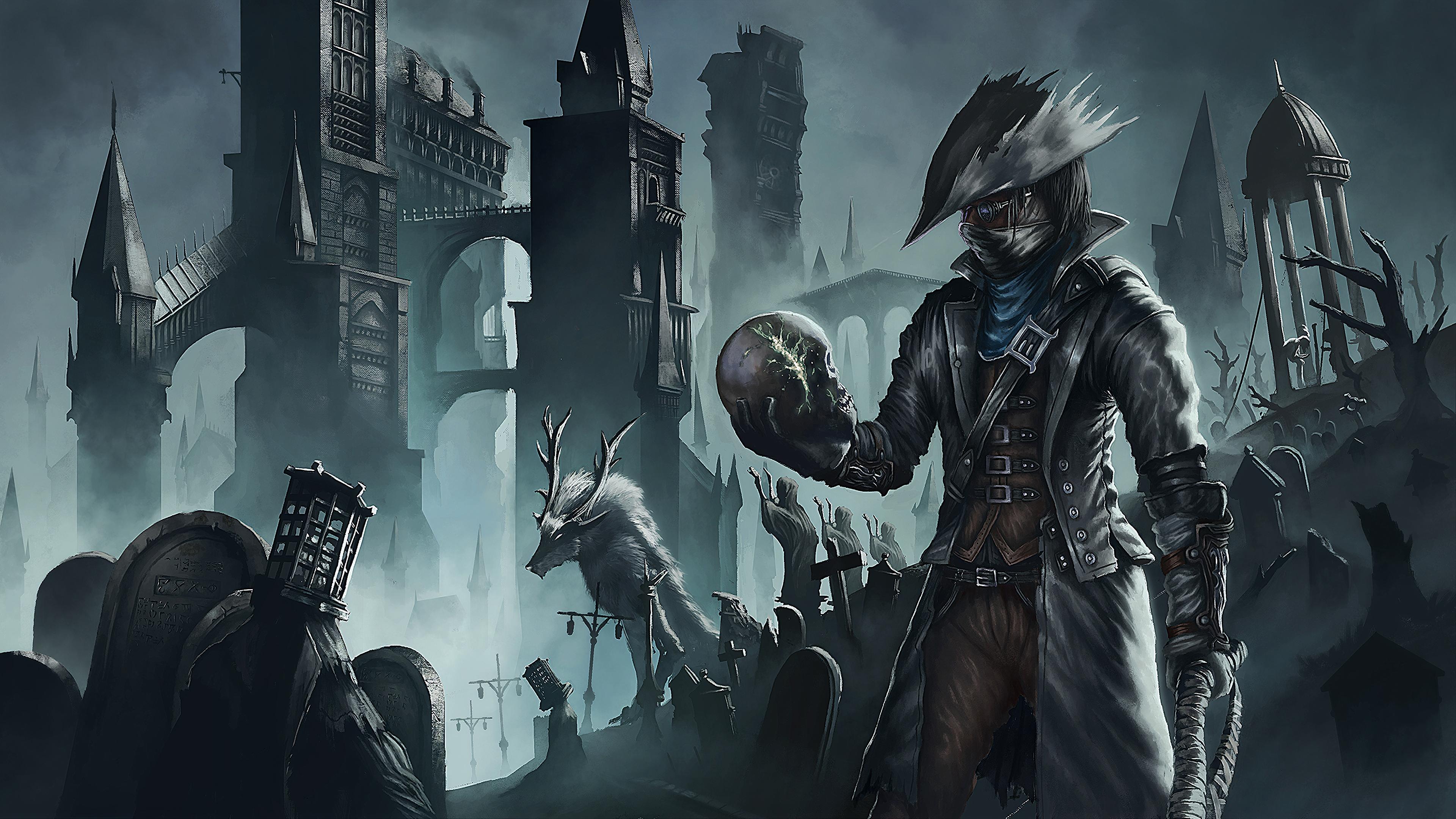 3840x2160 Bloodborne HD Wallpaper