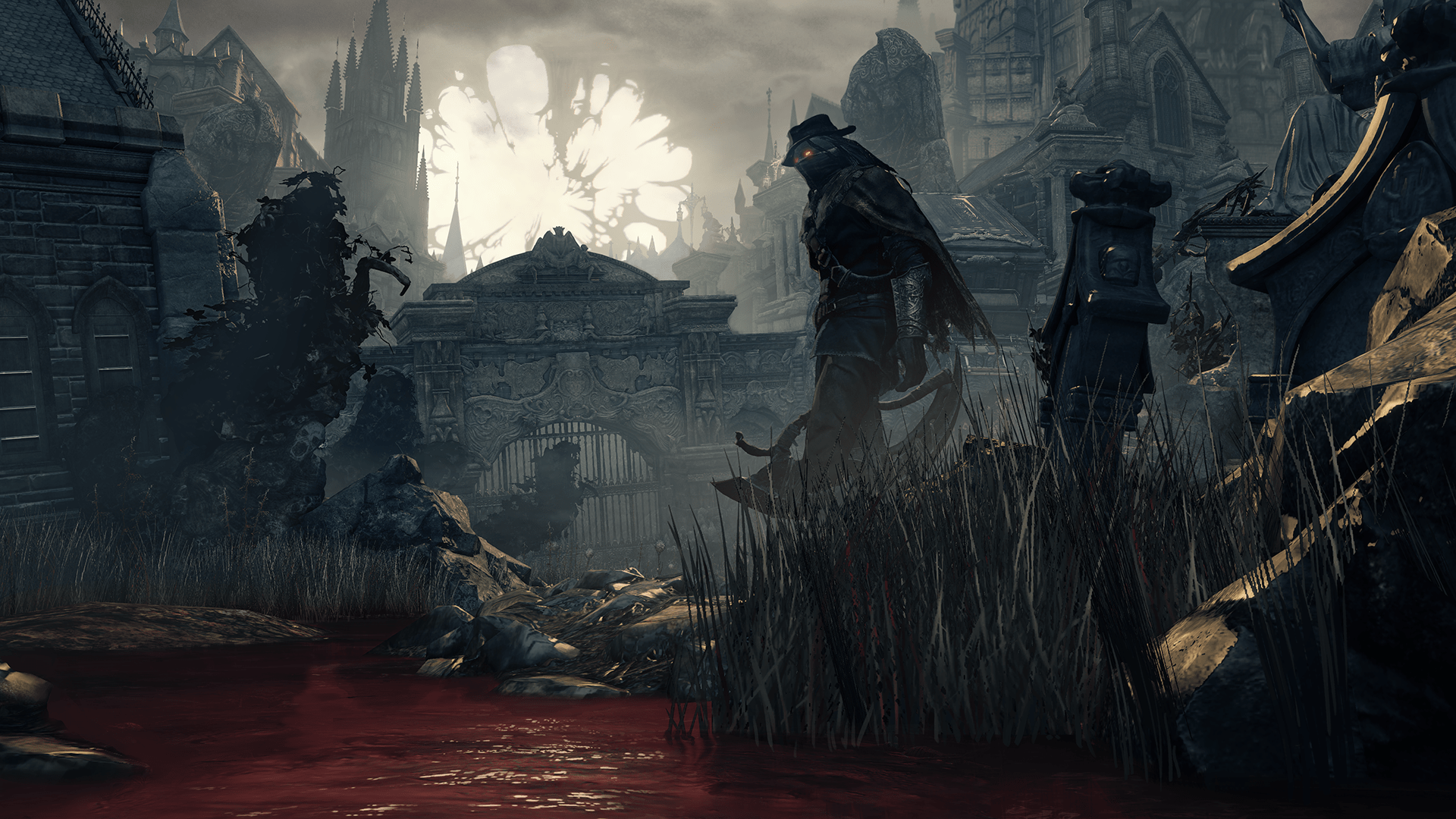 Bloodborne Hunter Wallpapers Top Free Bloodborne Hunter Backgrounds   7436198 