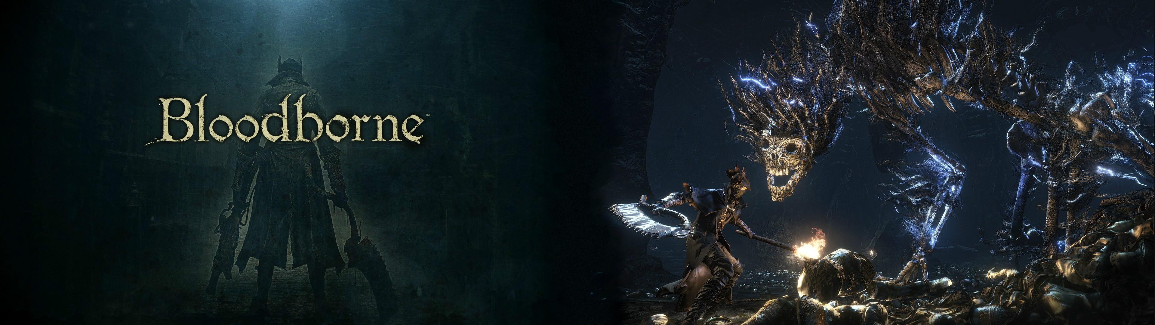 3840x1080 Bloodborne Wallpaper