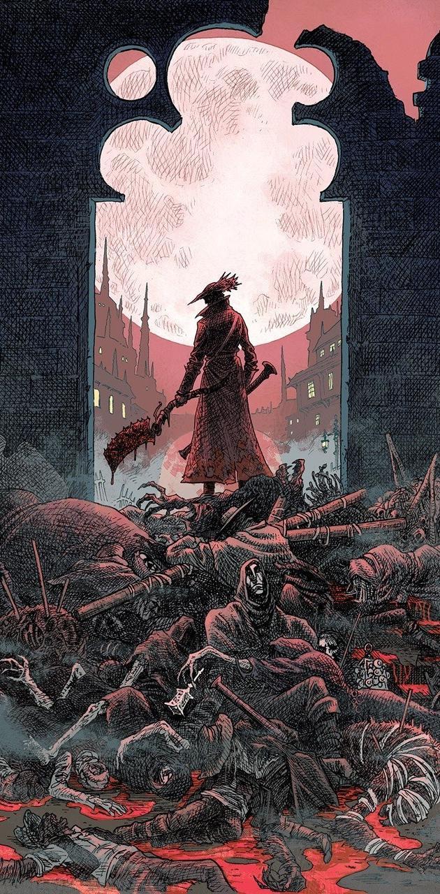 630x1280 Bloodborne wallpaper