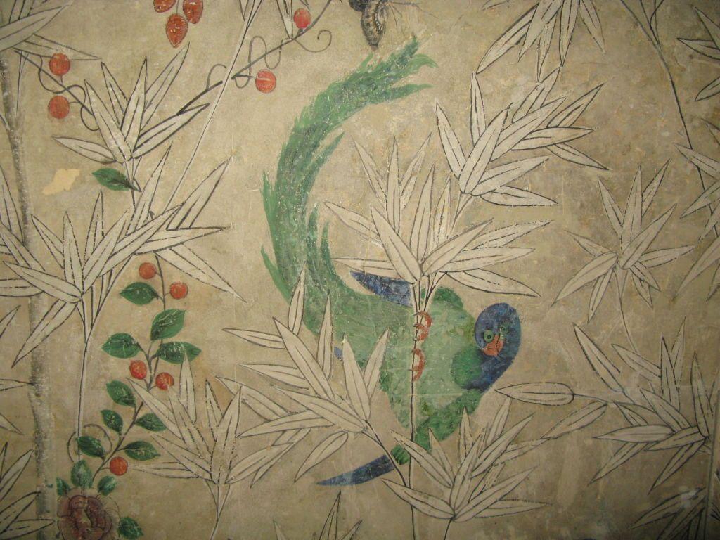 1024x768 18th Century Chinese Wallpaper Screen. Chinese wallpaper, Hand painted wallpaper, Chinoiserie mural