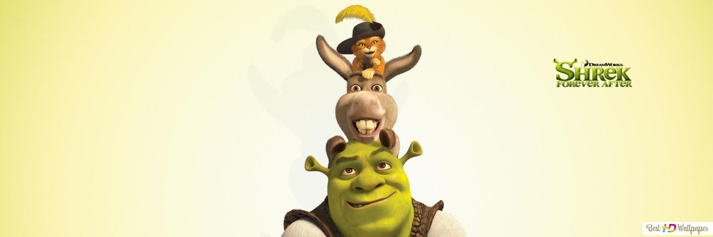 2304x768 Shrek Forever After HD wallpaper download