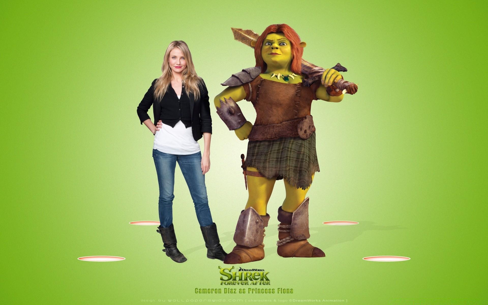 1920x1200 Cameron Diaz as Princess Fiona, Shrek Forever After wallpaper (phone background)