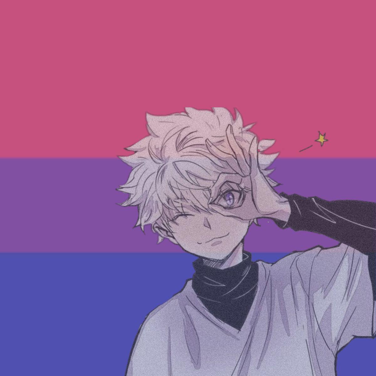 anime male gay flag