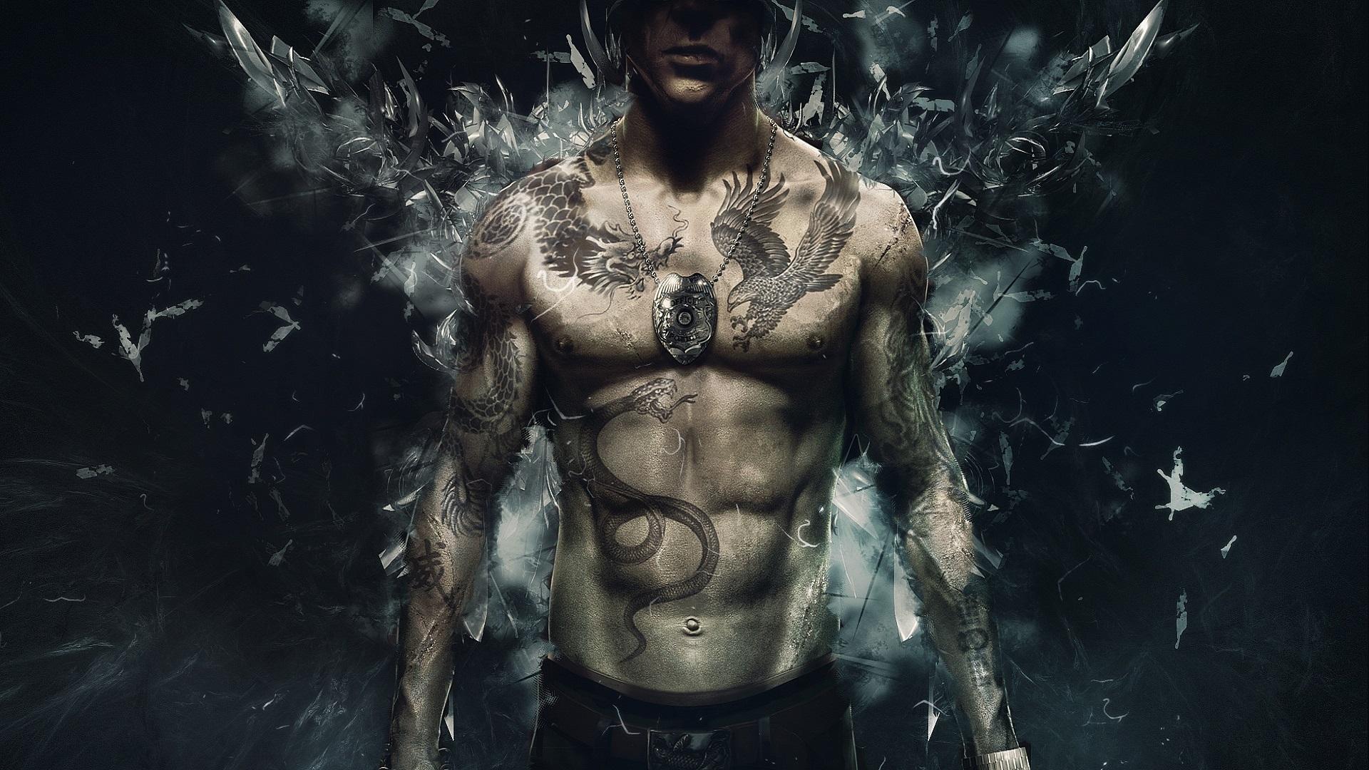 1920x1080 Free download Tattoo 3D Boy Desktop HD Wallpaper Stylish HD Wallpaper Stylish [1920x1080] for your Desktop, Mobile & Tablet. Explore Tattoo Computer Wallpaper. Tattoo Wallpaper Themes, Tattoo Wallpaper HD, Tattoo Wallpaper
