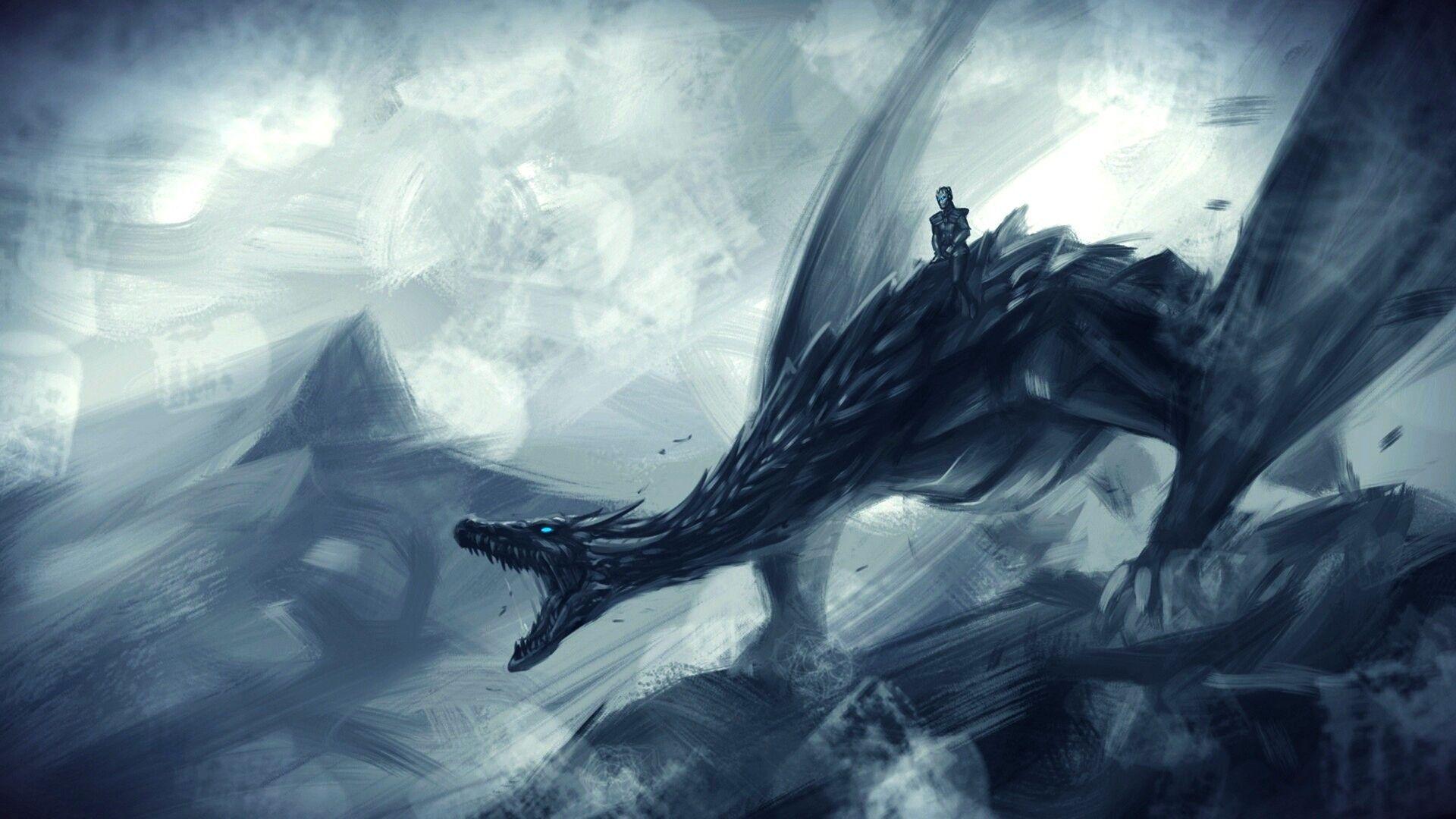 1920x1080 Game of Thrones Wallpaper Movie Poster Wallpaper HD #gameofthroneshumor. Ice dragon game of thrones, Game of thrones dragons, Game of thrones art