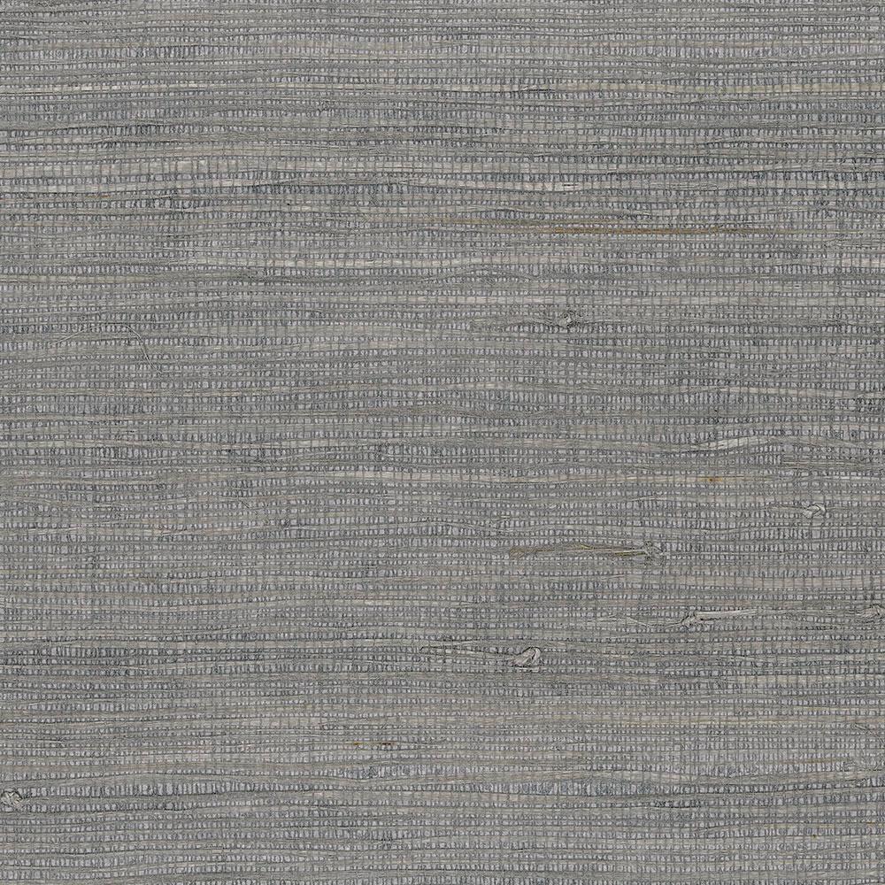 1000x1000 Patton Wallcoverings Extra Fine Raw Jute With Pearl Wallpaper, Grey White