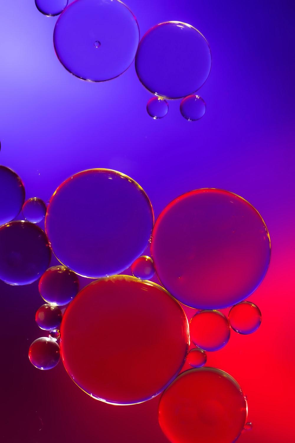 1000x1500 red yellow and blue bubbles photo