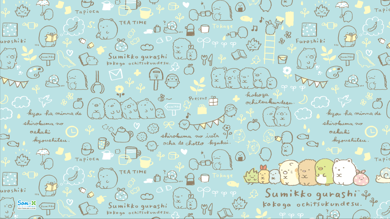 1280x720 Rilakkuma and Friends