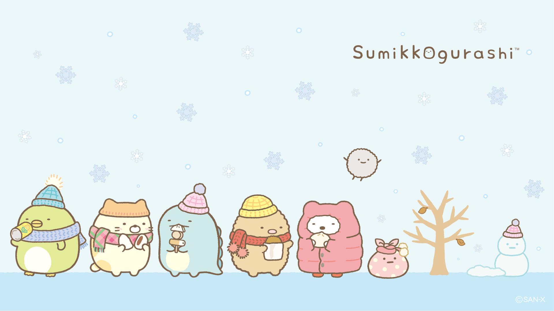 1920x1080 sumikko gurashi wallpaper, cartoon, illustration, fictional character