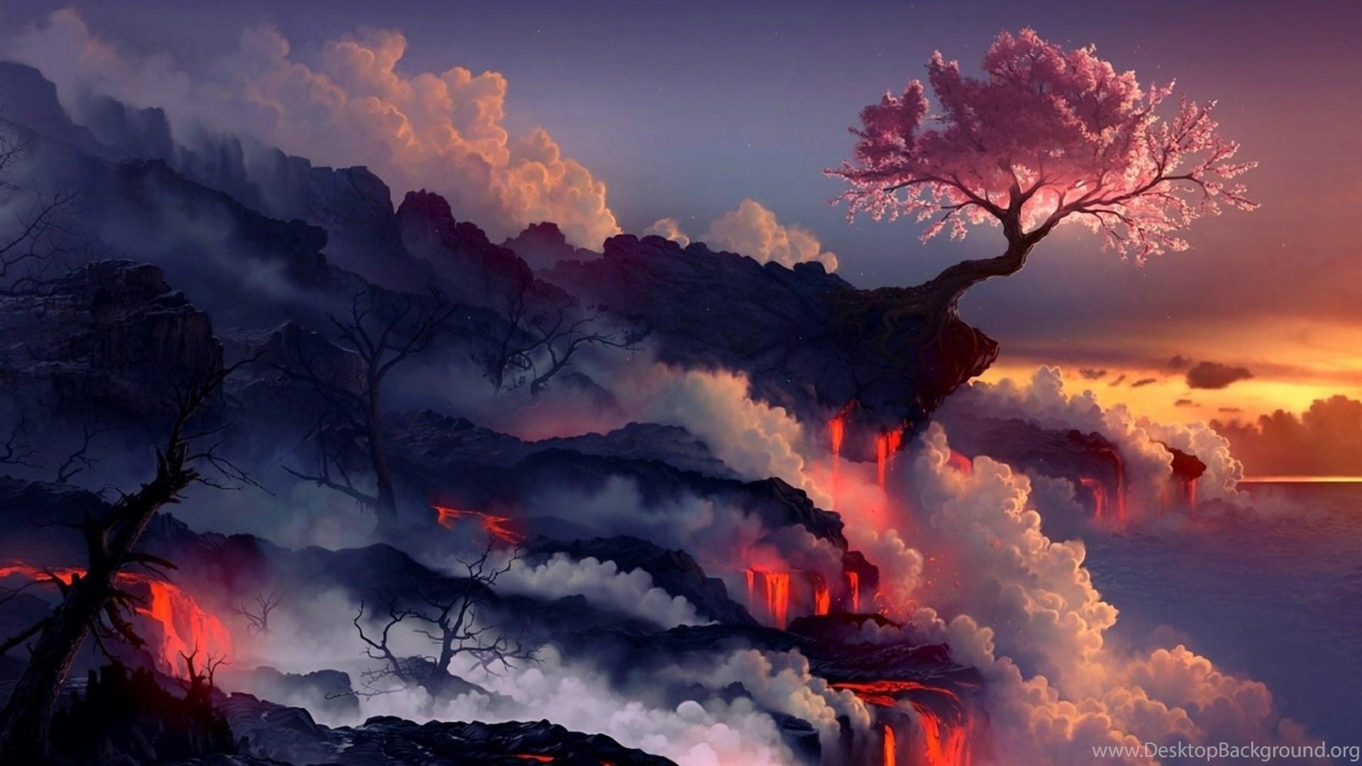 1920x1080 High Resolution Amazing Fantasy Landscape Wallpaper HD 30 Full. Desktop Background