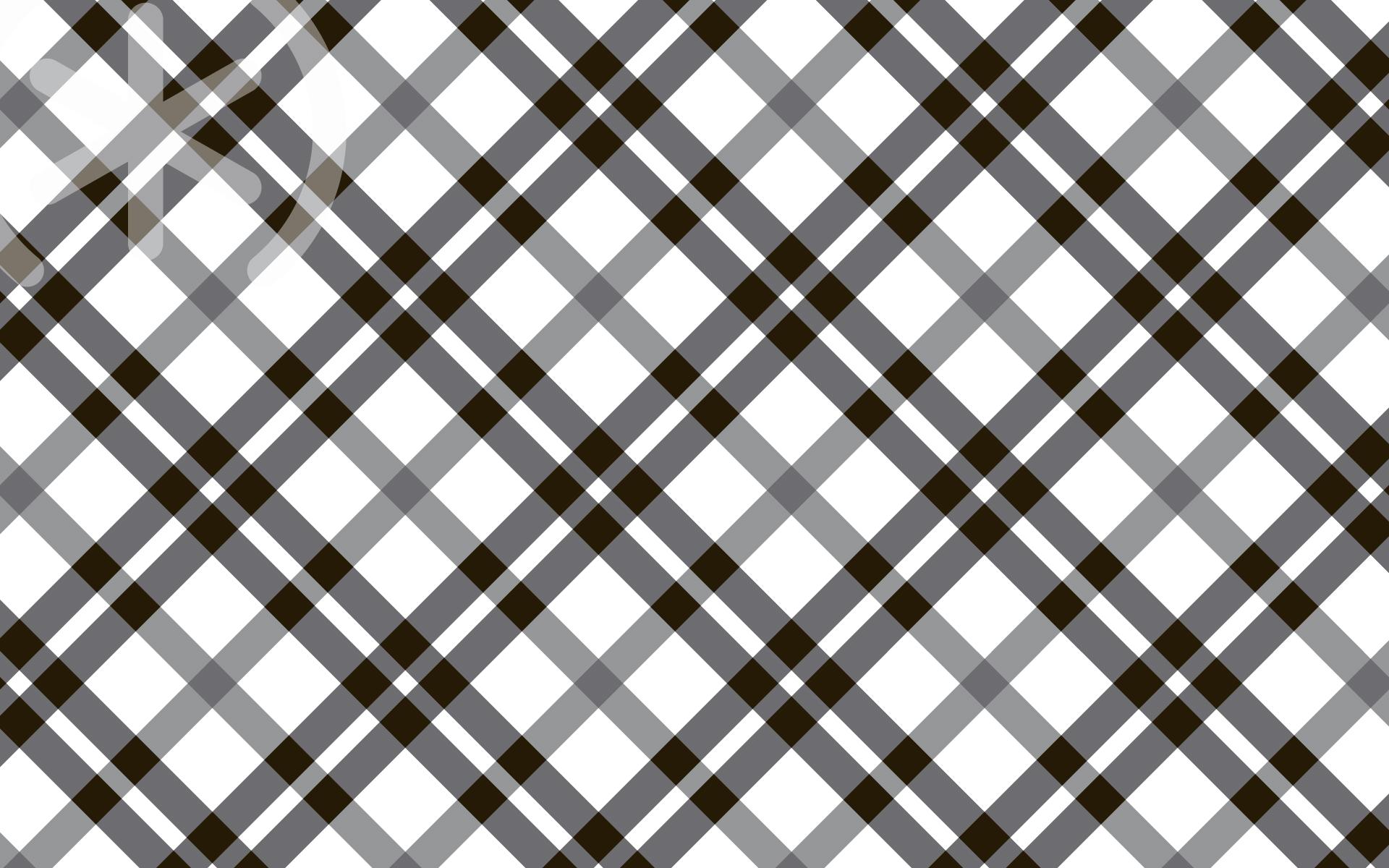 1920x1200 Black and White Plaid Wallpaper