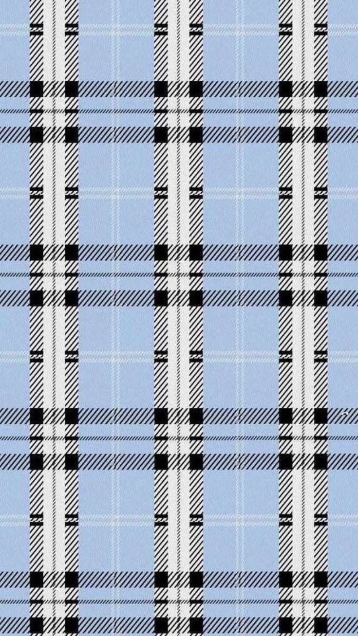 735x1307 blue plaid wallpaper. Plaid wallpaper, Cute patterns wallpaper, Aesthetic pastel wallpaper