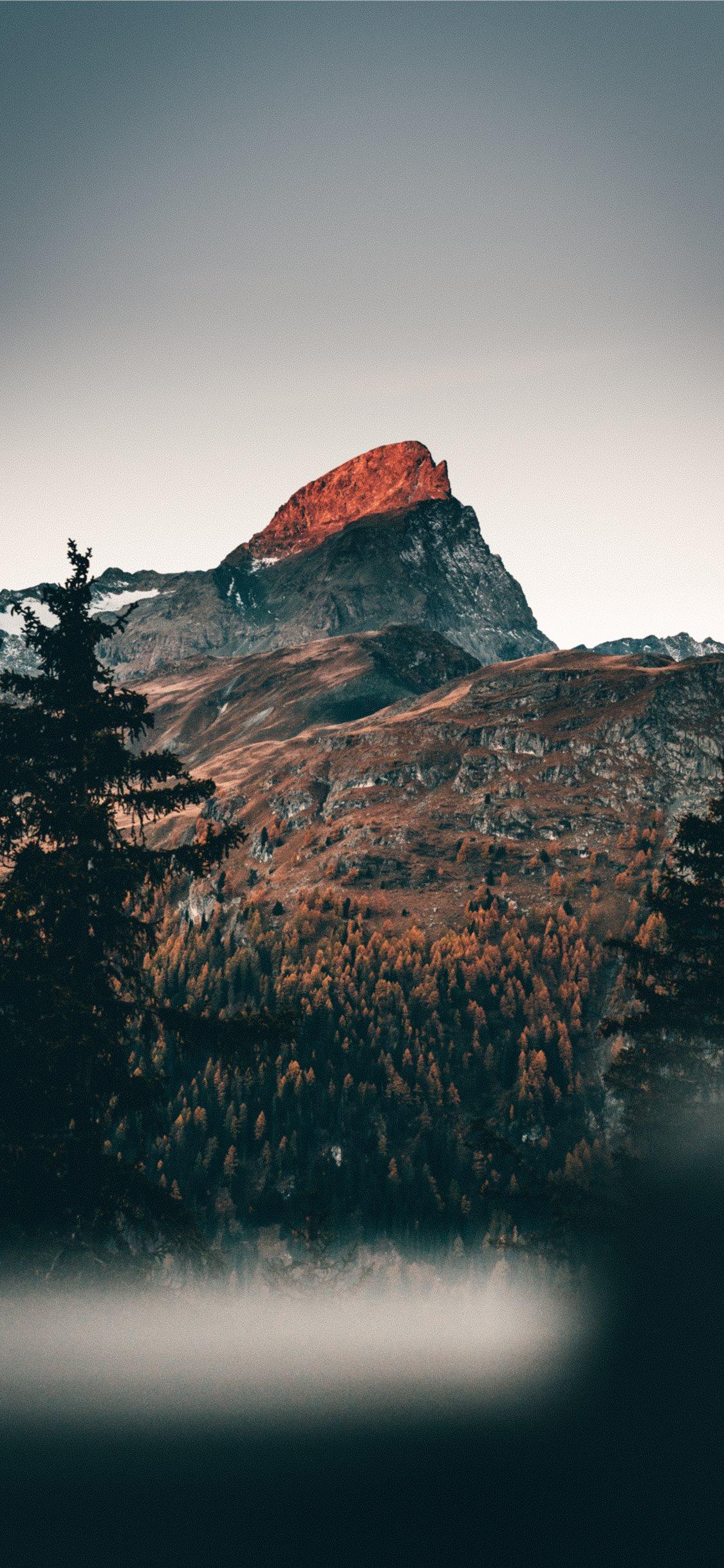 1125x2436 mountain iphone wallpaper, mountainous landforms, nature, sky, rock, natural landscape, mountain, wilderness, geology, hill, formation