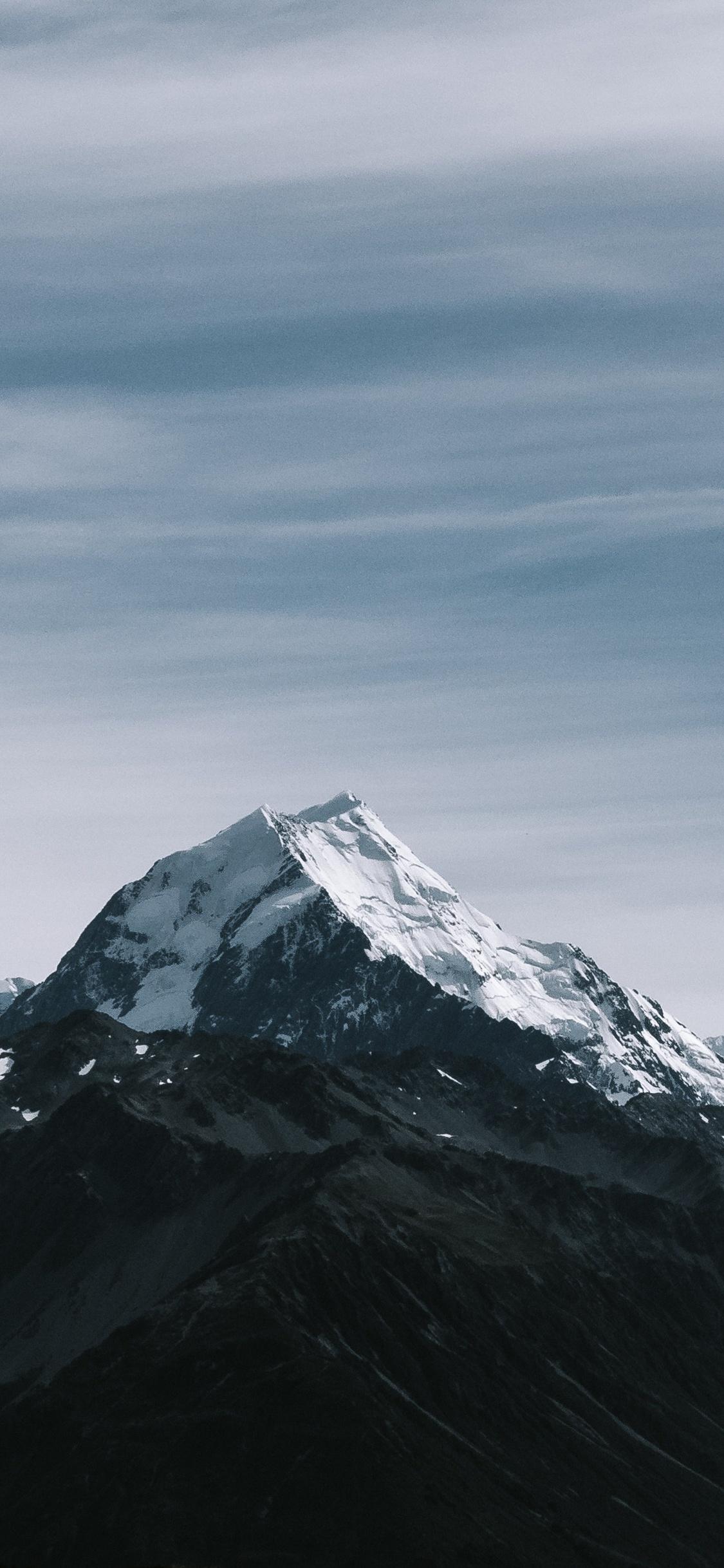 1125x2436 Snowy Rocky Mountains iPhone XS, iPhone iPhone X HD 4k Wallpaper, Image, Background, Photo and Picture