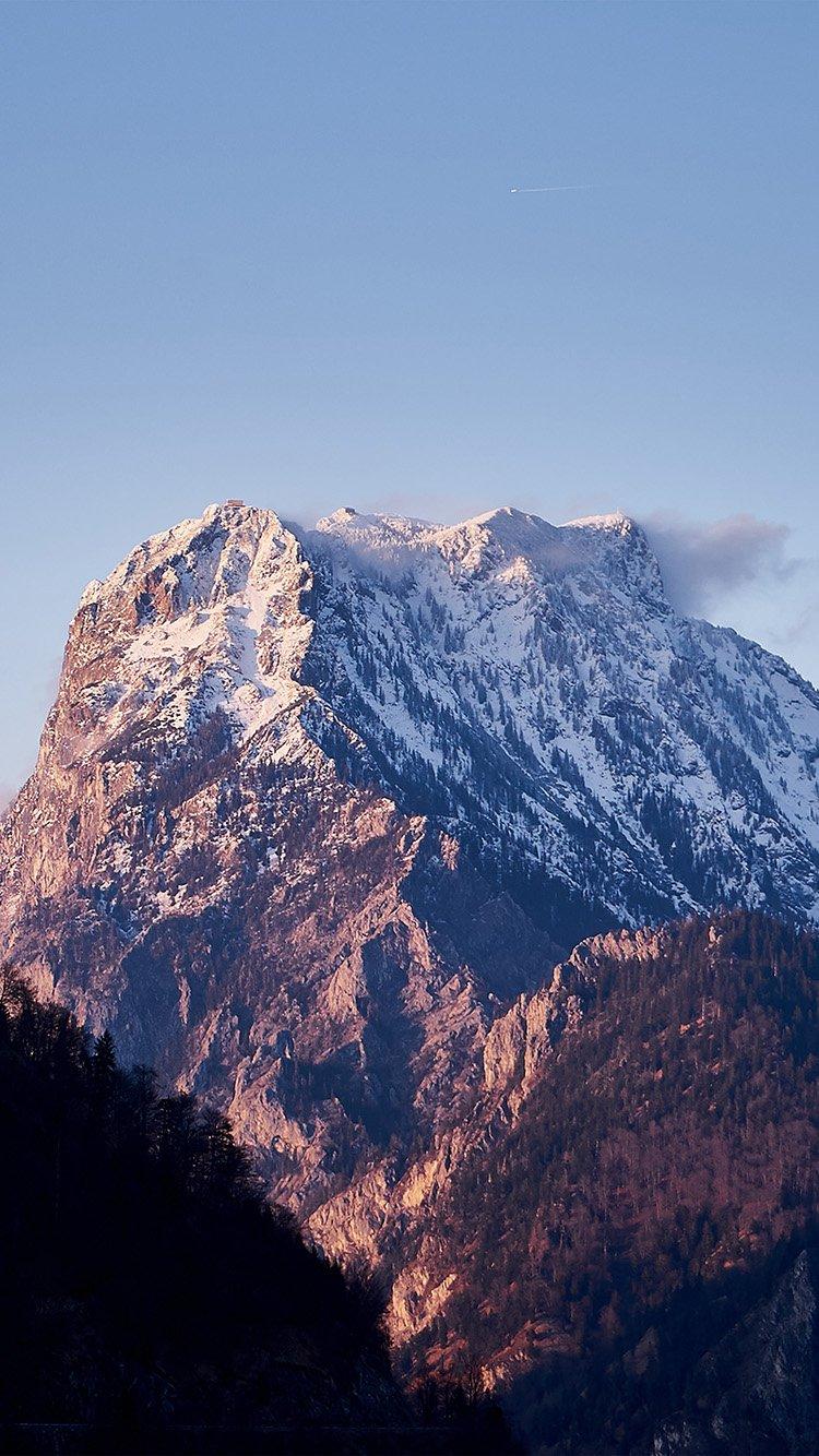 750x1334 Snowy iPhone 7 Wallpaper Mountains