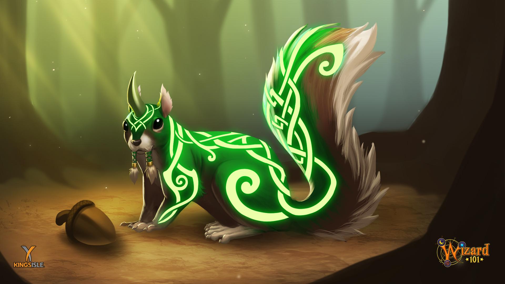 1920x1080 Wizard101 #NationalSquirrelAppreciationDay is just today, get this desktop wallpaper of Ratatoskr from our amazingly talented concept artist, Adam Roush to celebrate all year long! #Wizard101