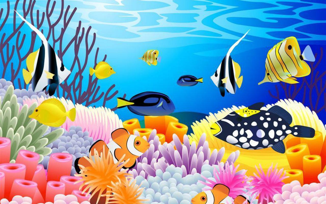 Under The Sea Cartoon Wallpapers - Top Free Under The Sea Cartoon ...