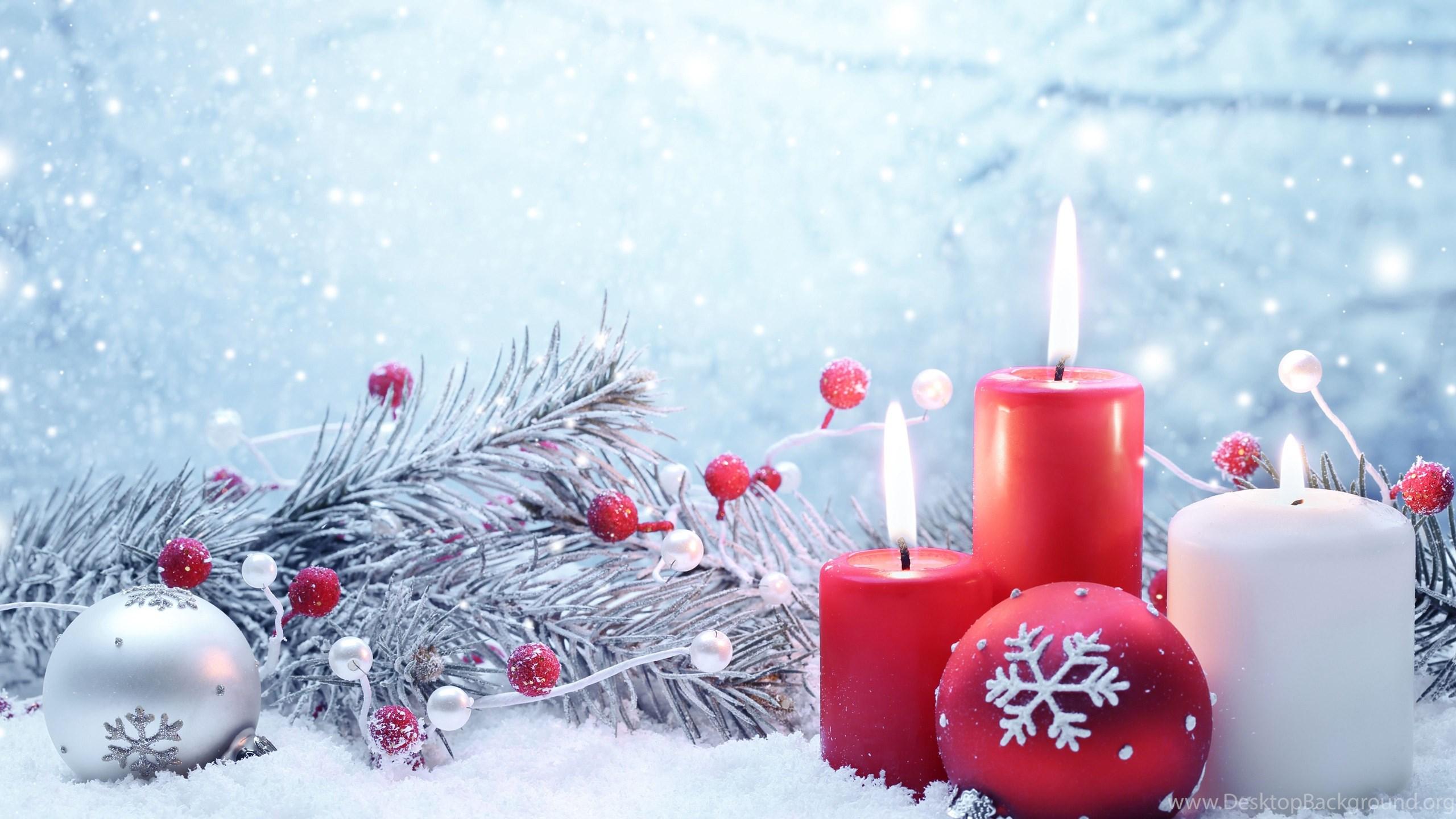 2560x1440 Christmas Snow Wallpaper Image Desktop Background
