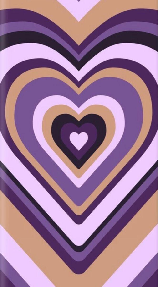 663x1200 Aesthetic Hearts Wallpaper