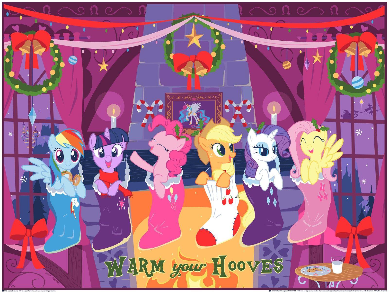 1600x1200 Equestria Daily: Official MLP Christmas Prints Going up on Friday. My little pony friendship, Little pony, My little pony merchandise