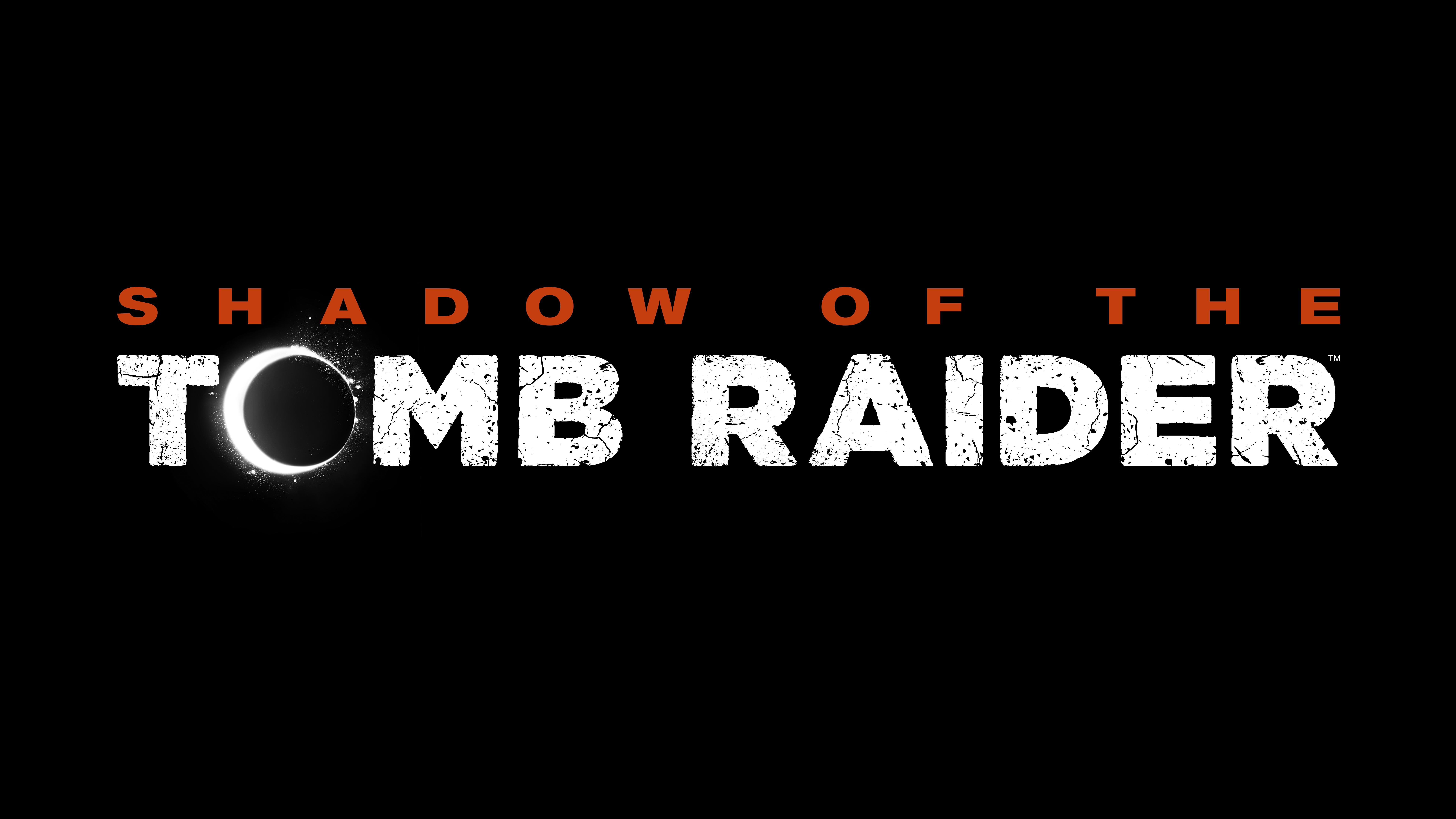 7680x4320 Shadow of The Tomb Raider Video Game Logo 8K